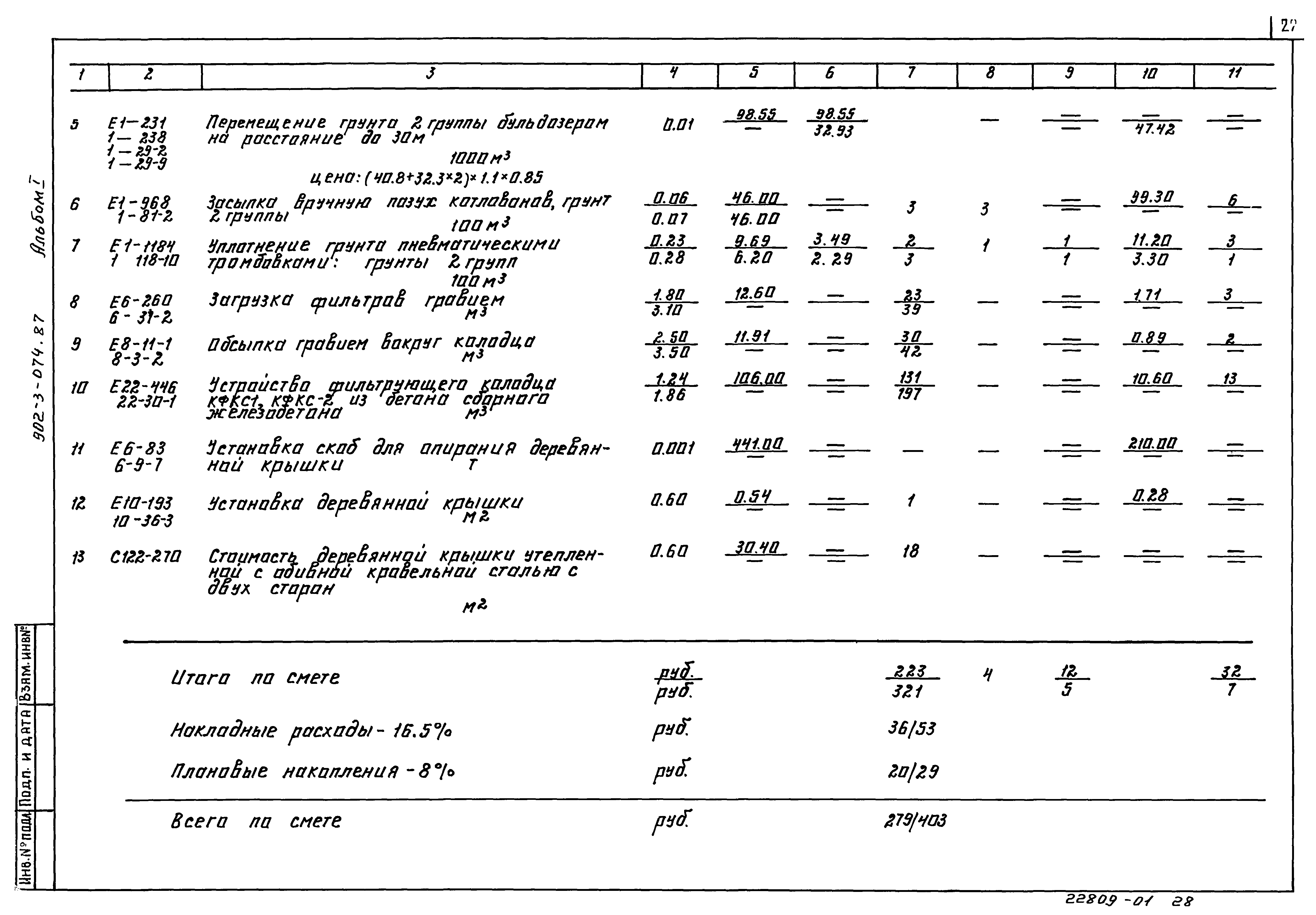 Типовые проектные решения 902-3-074.87
