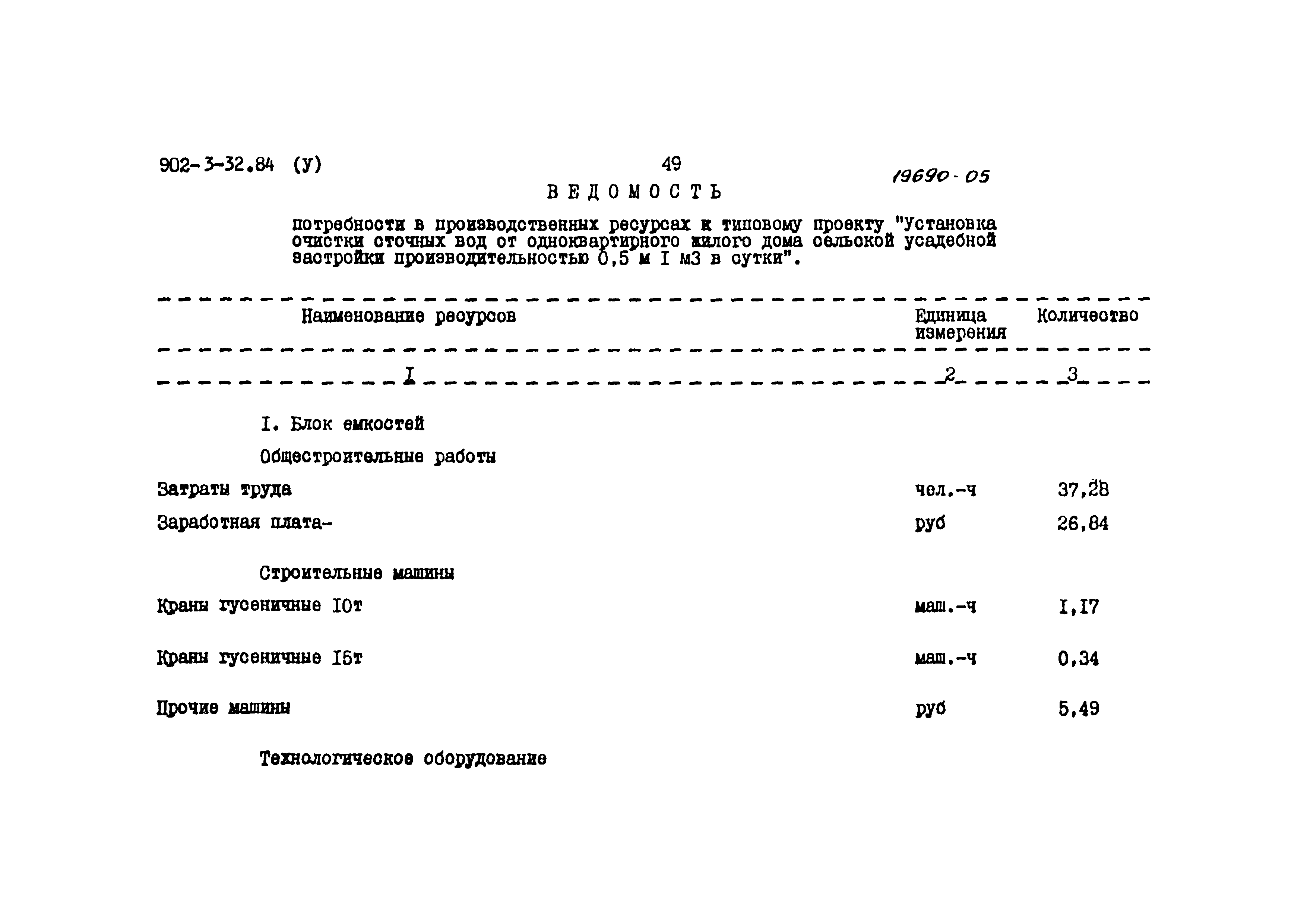 Типовой проект 902-3-32.84