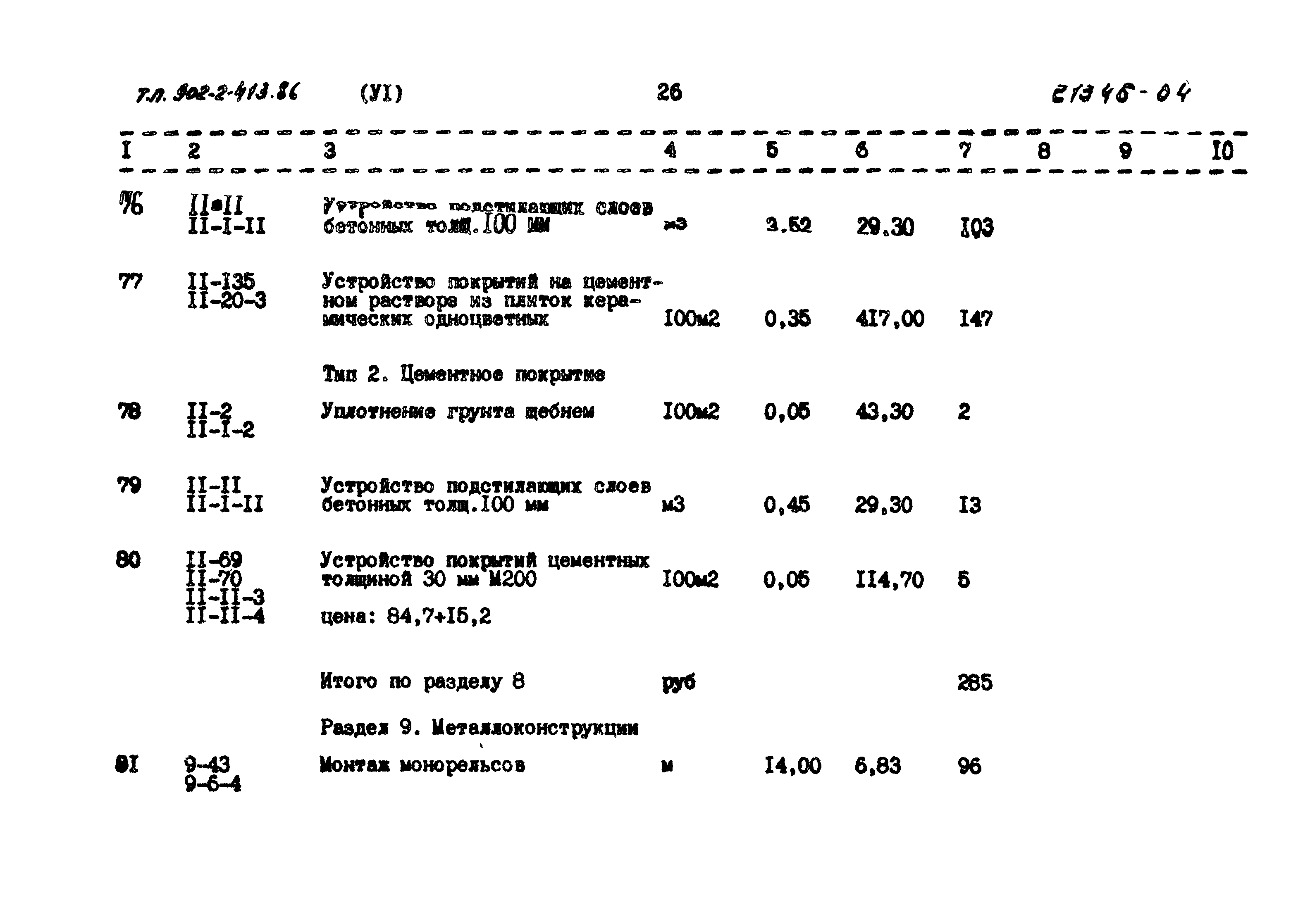 Типовой проект 902-2-413.86