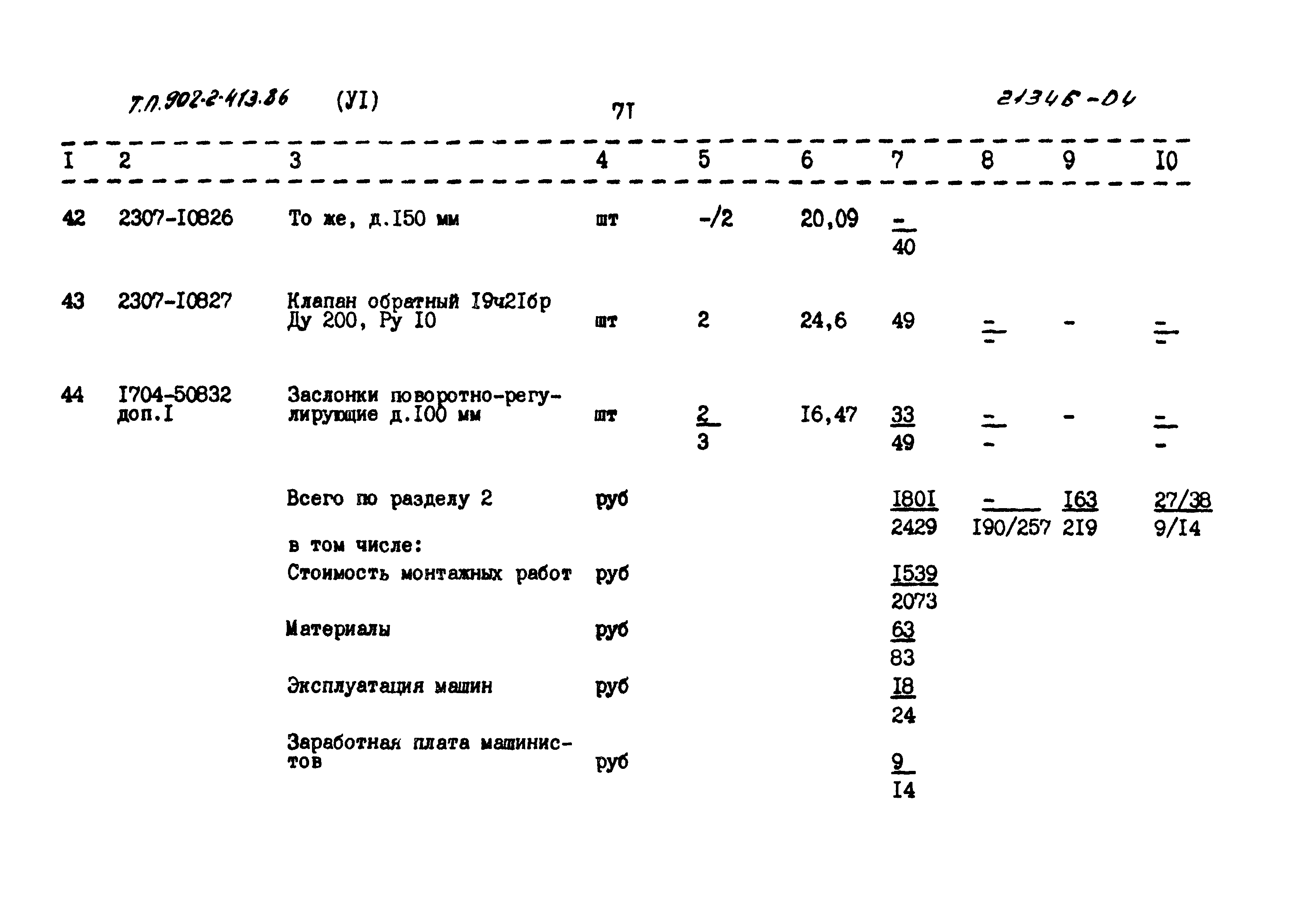 Типовой проект 902-2-413.86