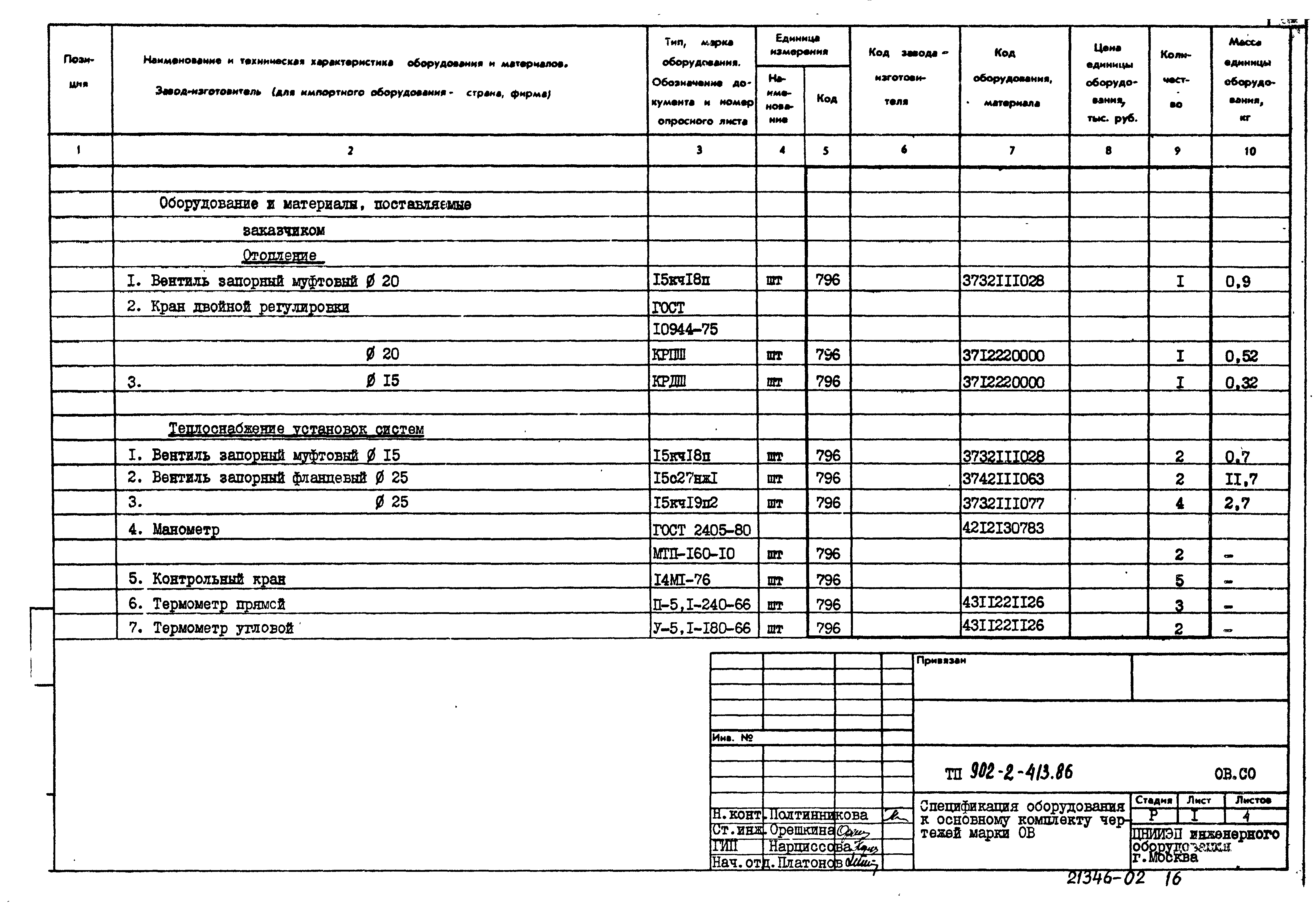 Типовой проект 902-2-413.86