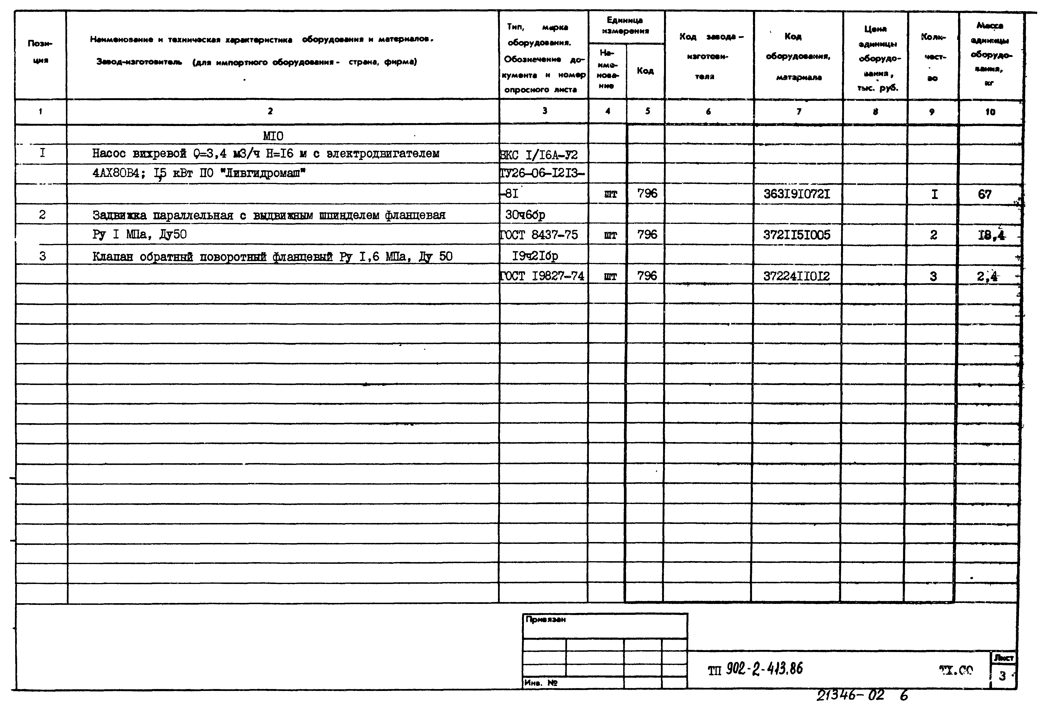 Типовой проект 902-2-413.86