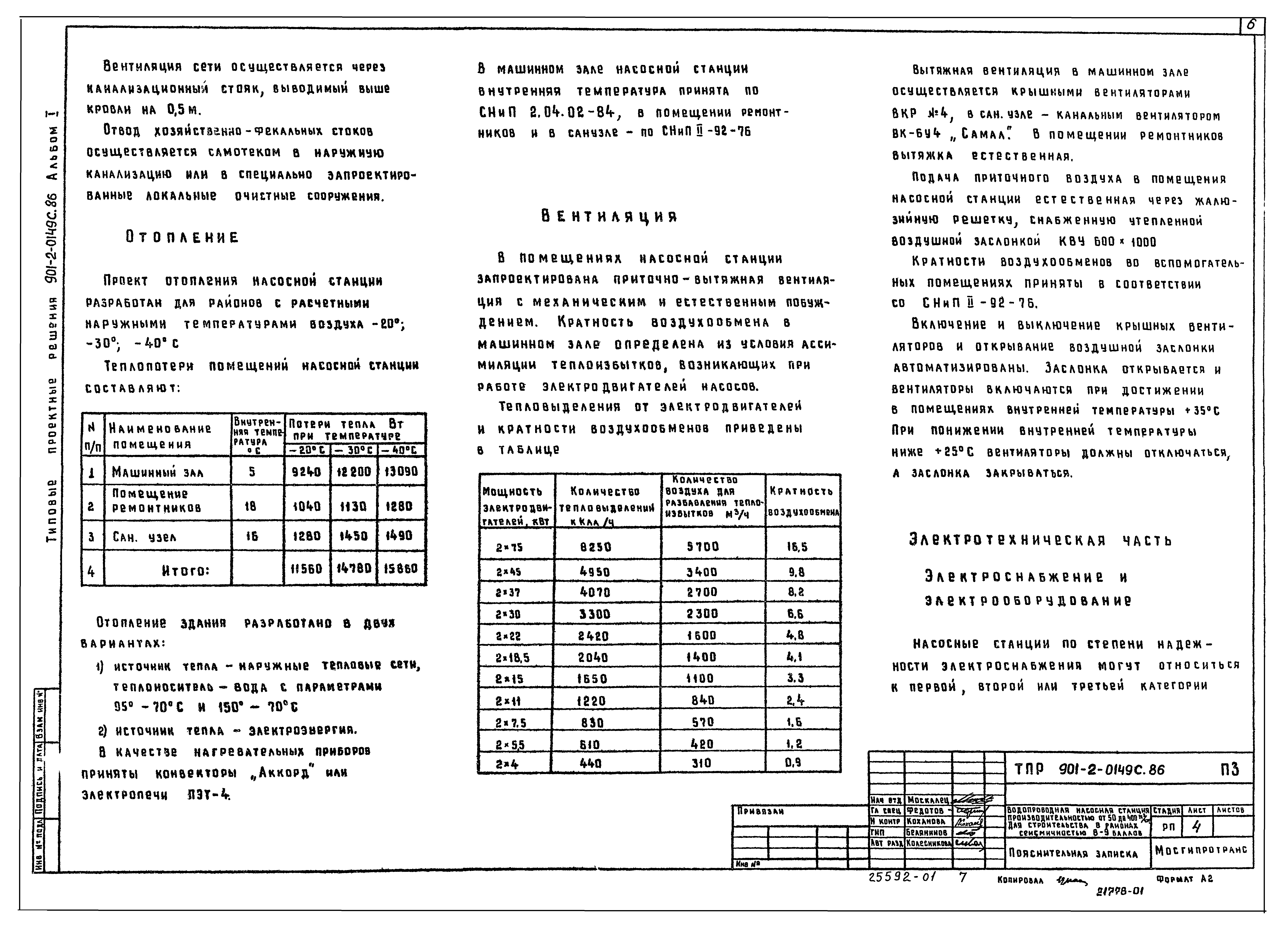 Типовые проектные решения 901-2-0149с.86