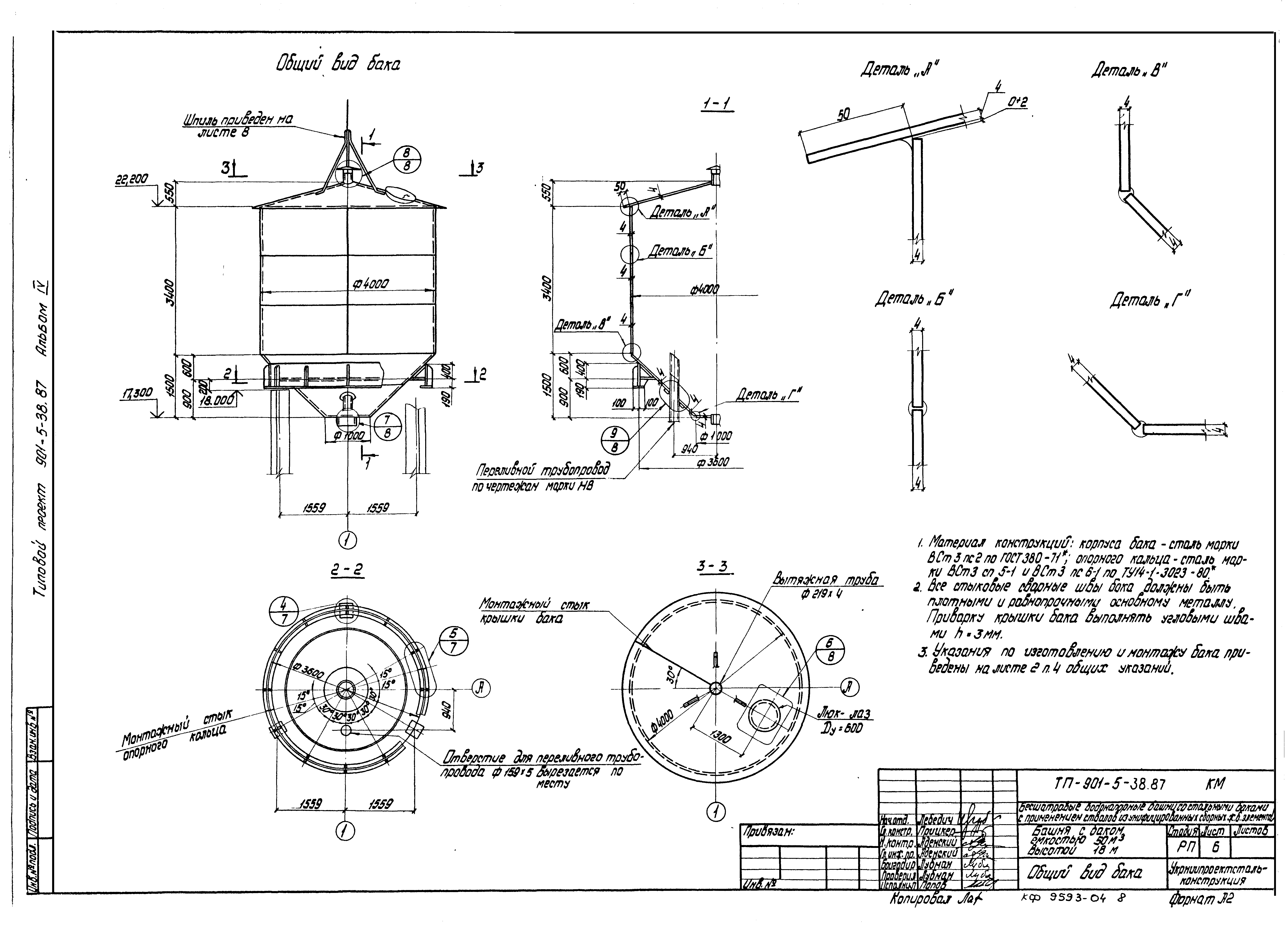 Типовой проект 901-5-38.87