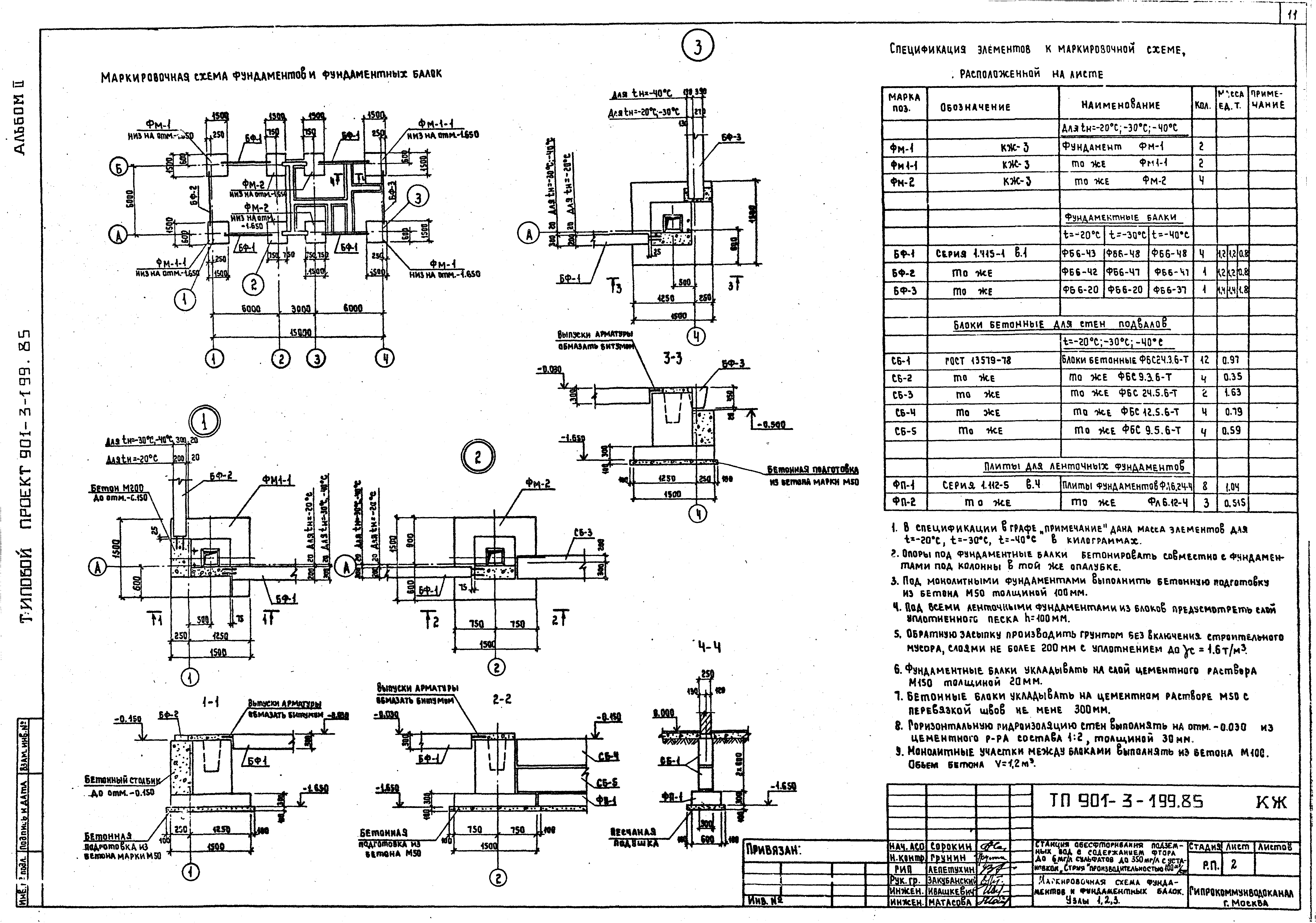 Типовой проект 901-3-199.85