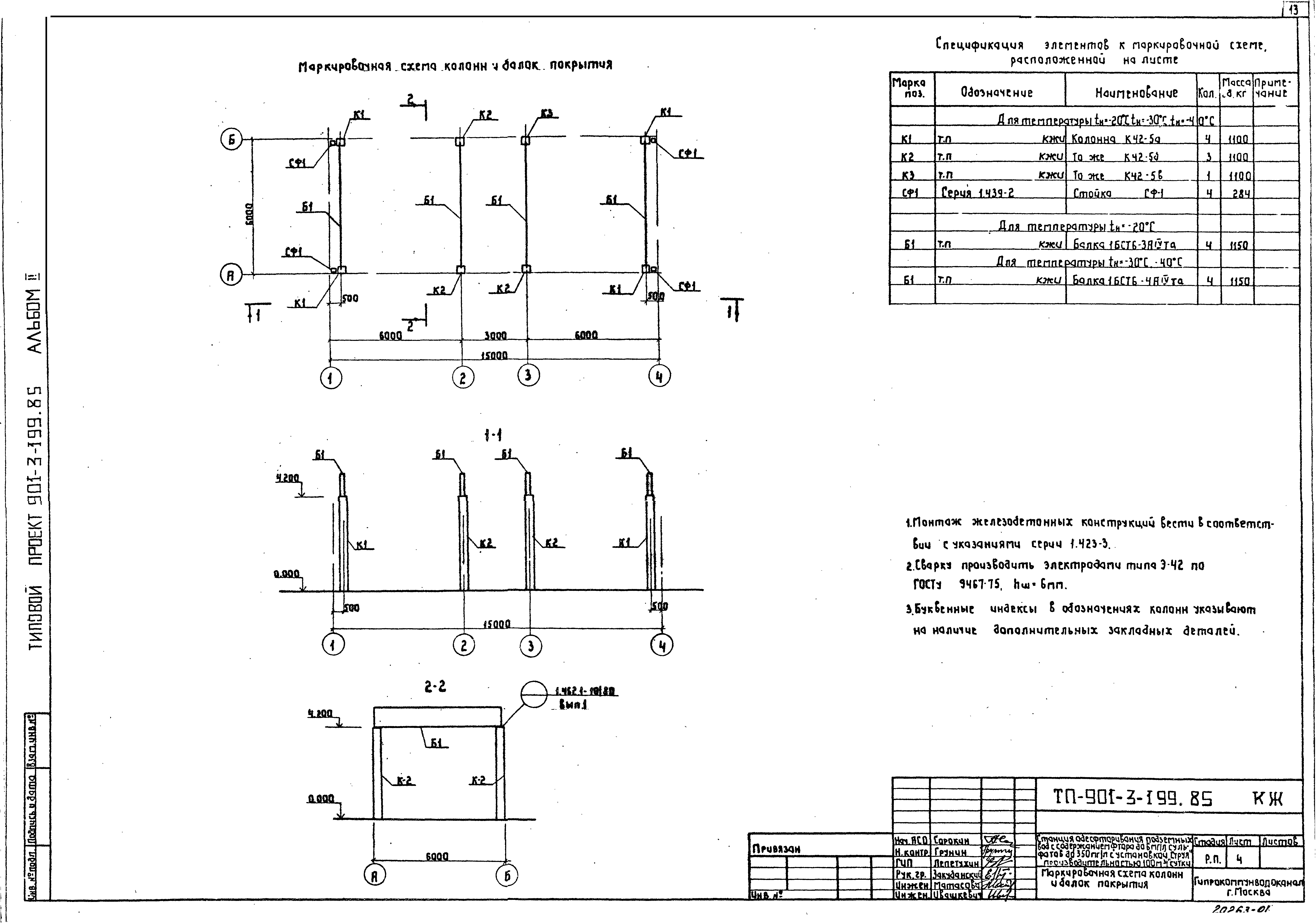 Типовой проект 901-3-199.85