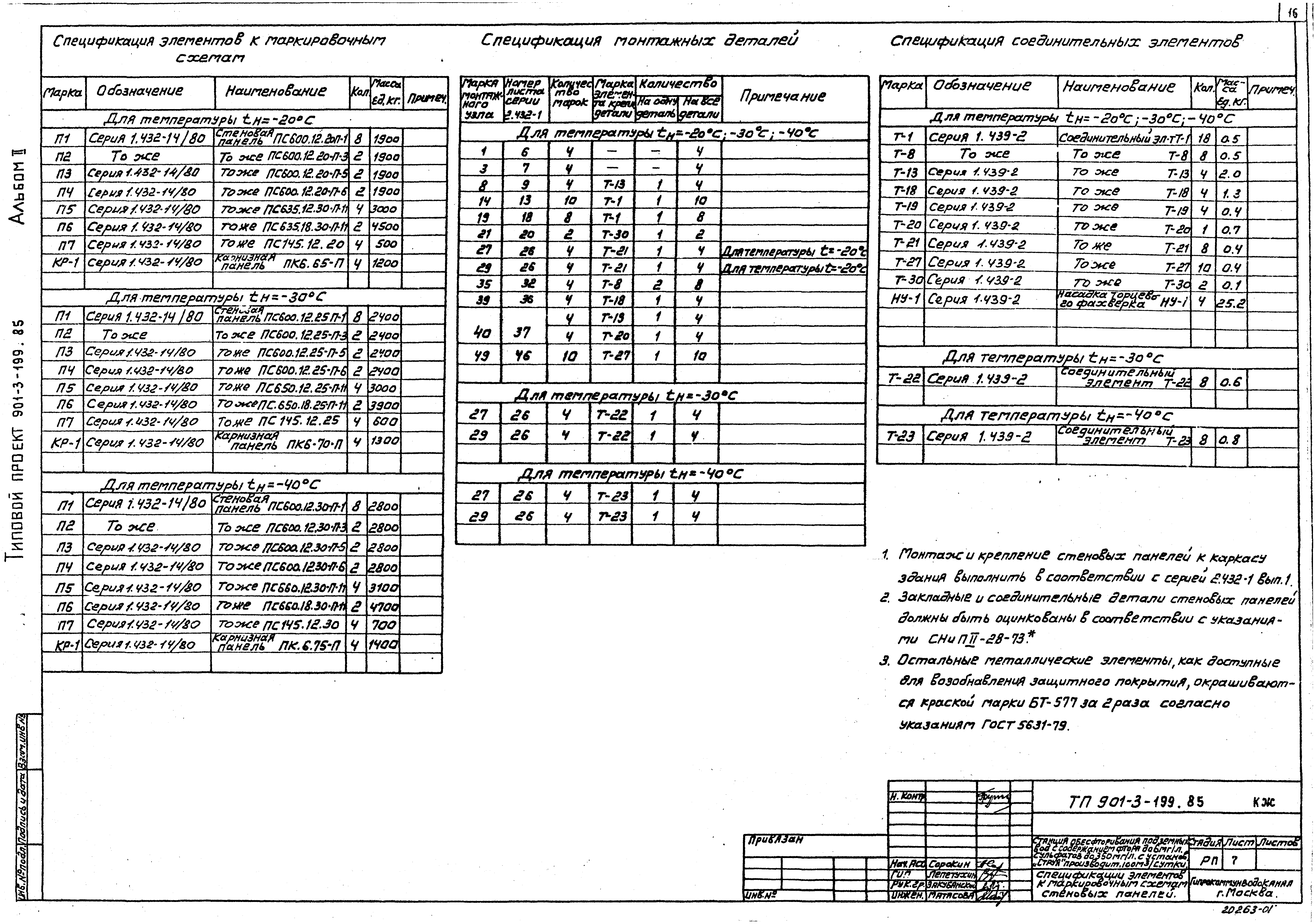 Типовой проект 901-3-199.85