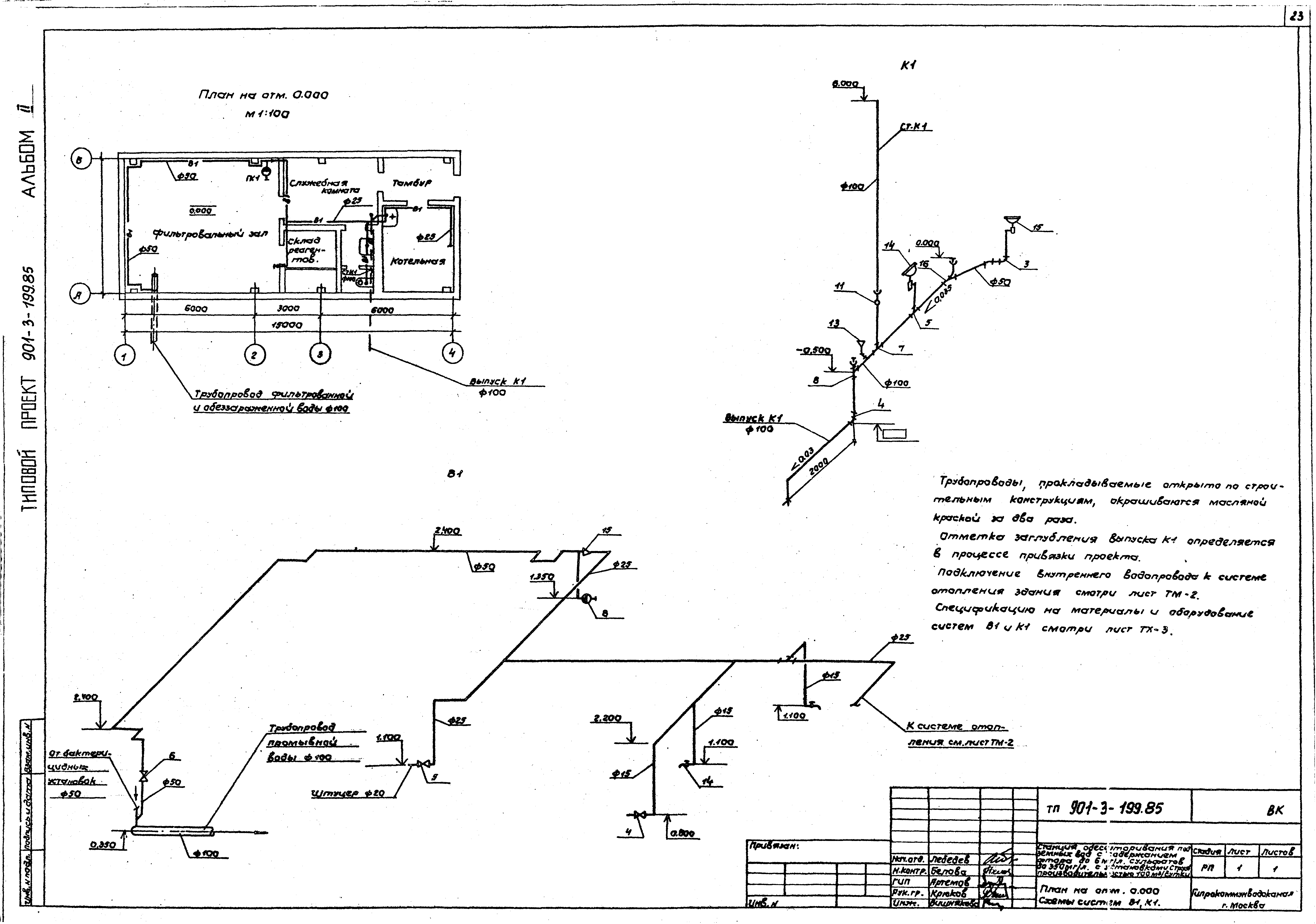 Типовой проект 901-3-199.85