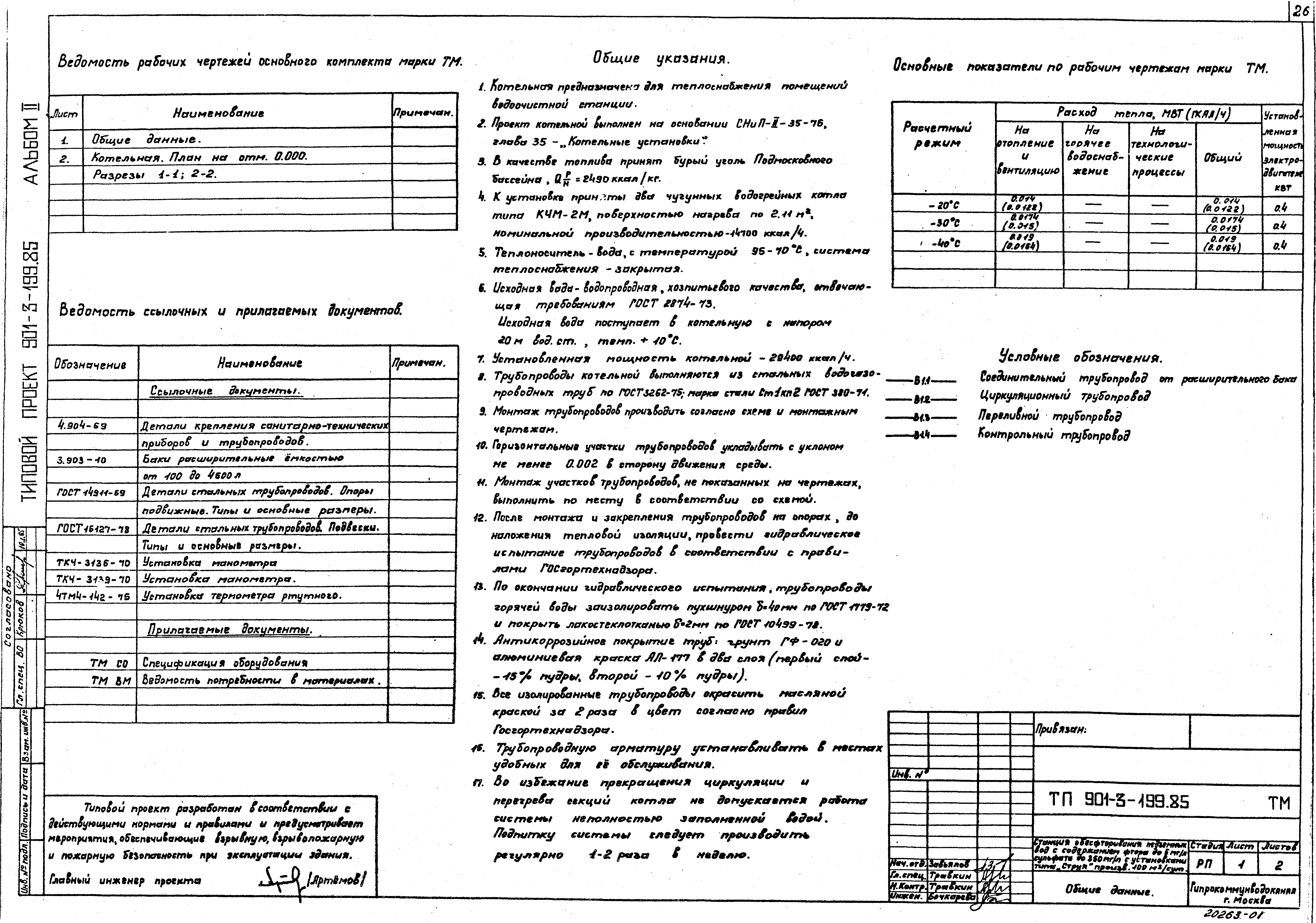 Типовой проект 901-3-199.85