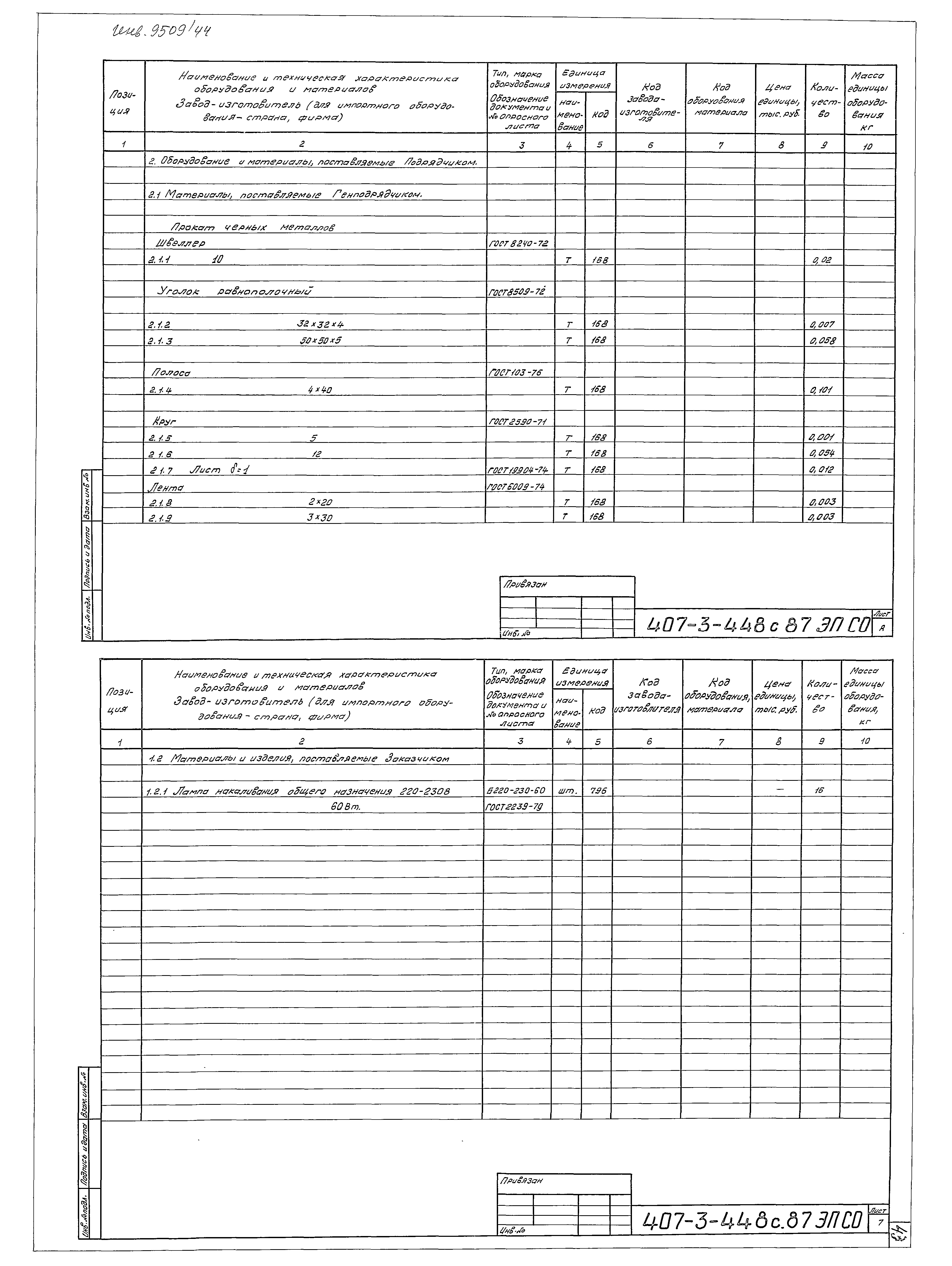 Типовой проект 407-3-448с.87