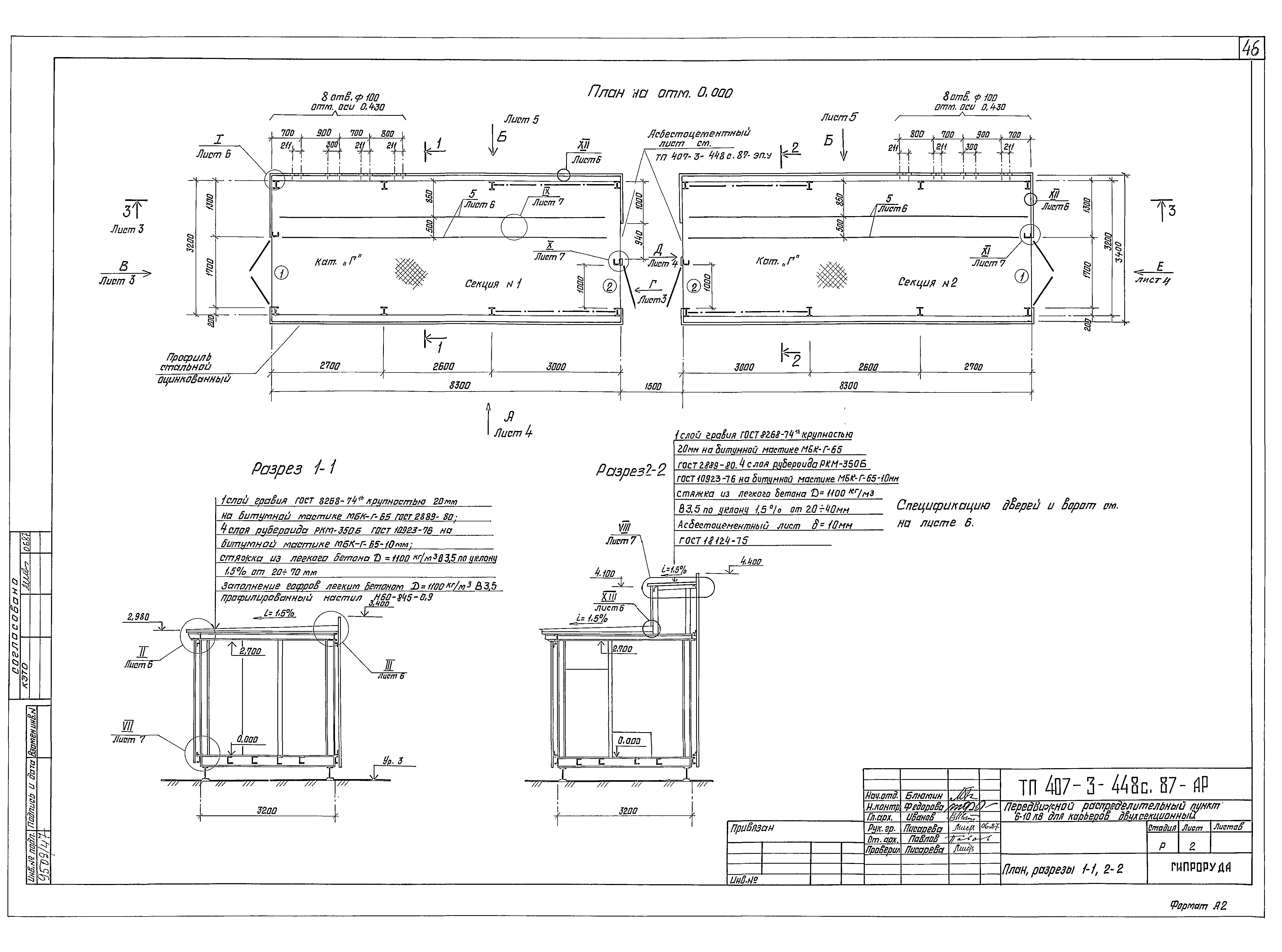 Типовой проект 407-3-448с.87