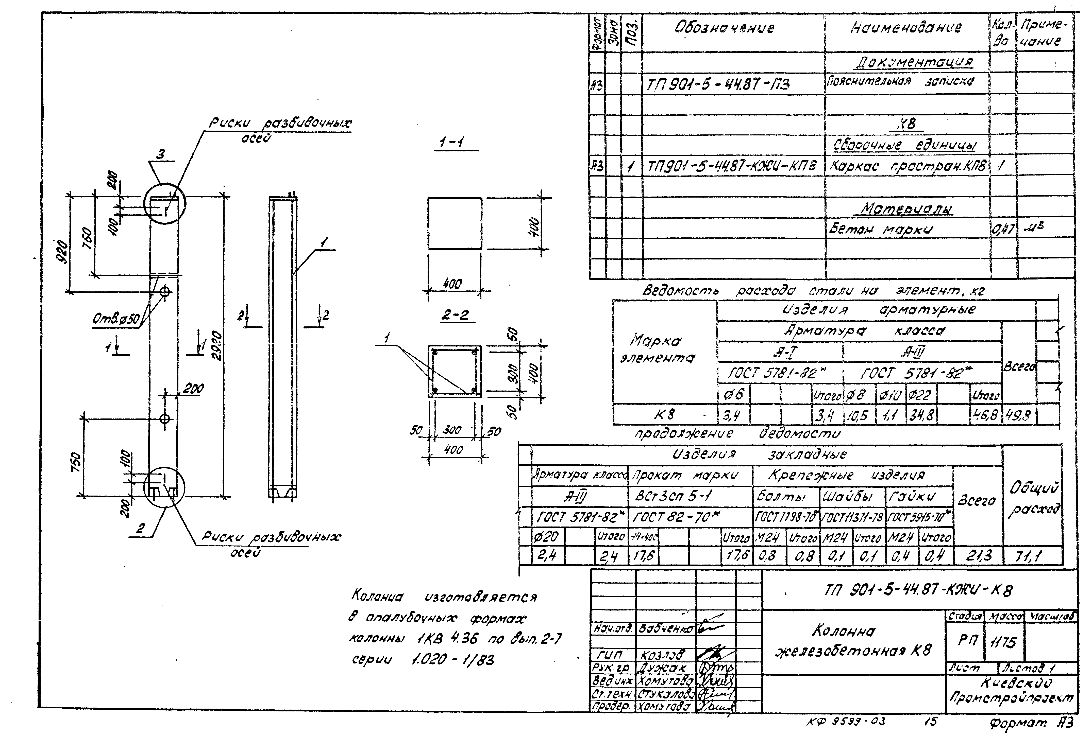Типовой проект 901-5-44.87