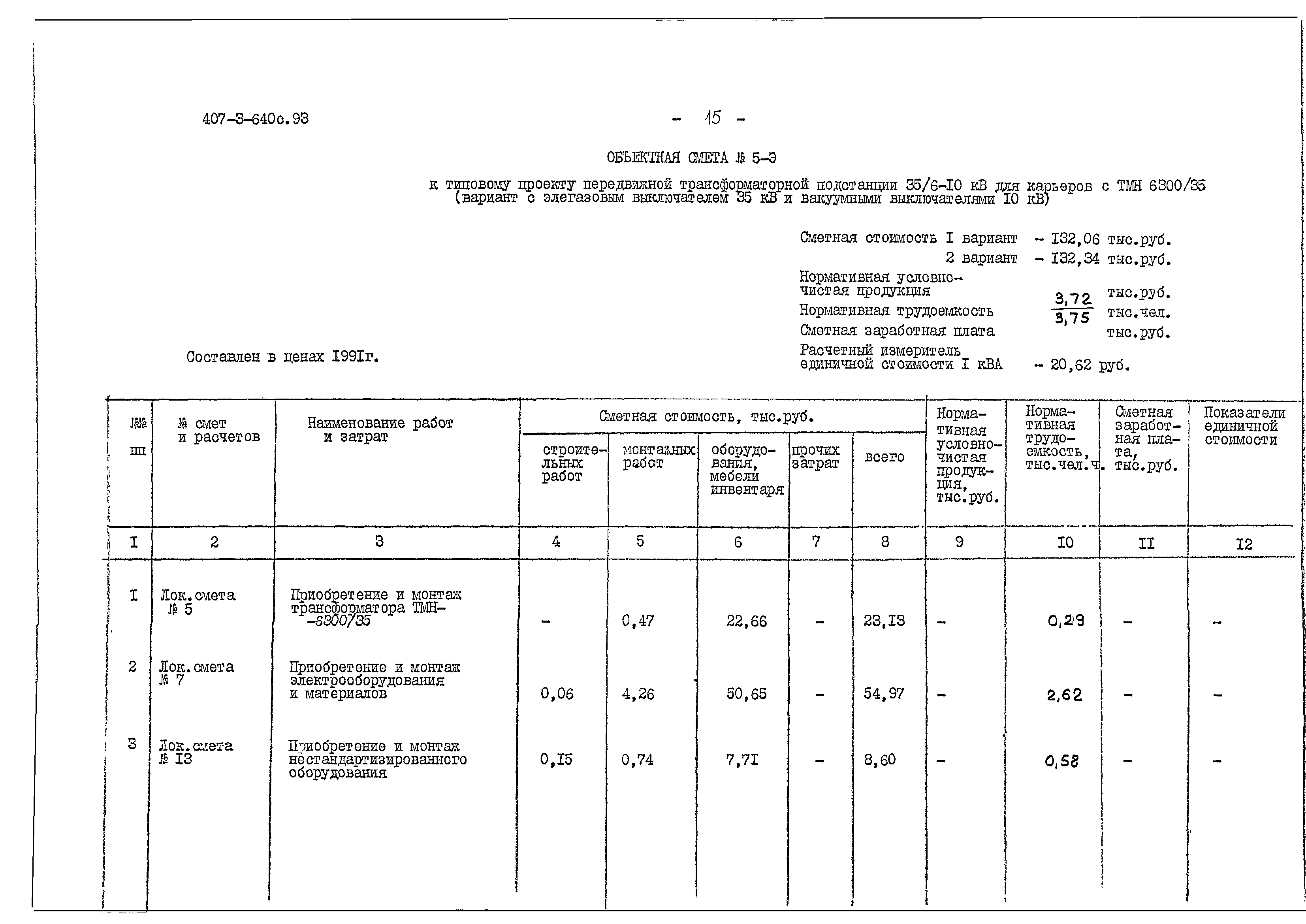 Типовой проект 407-3-640с.93