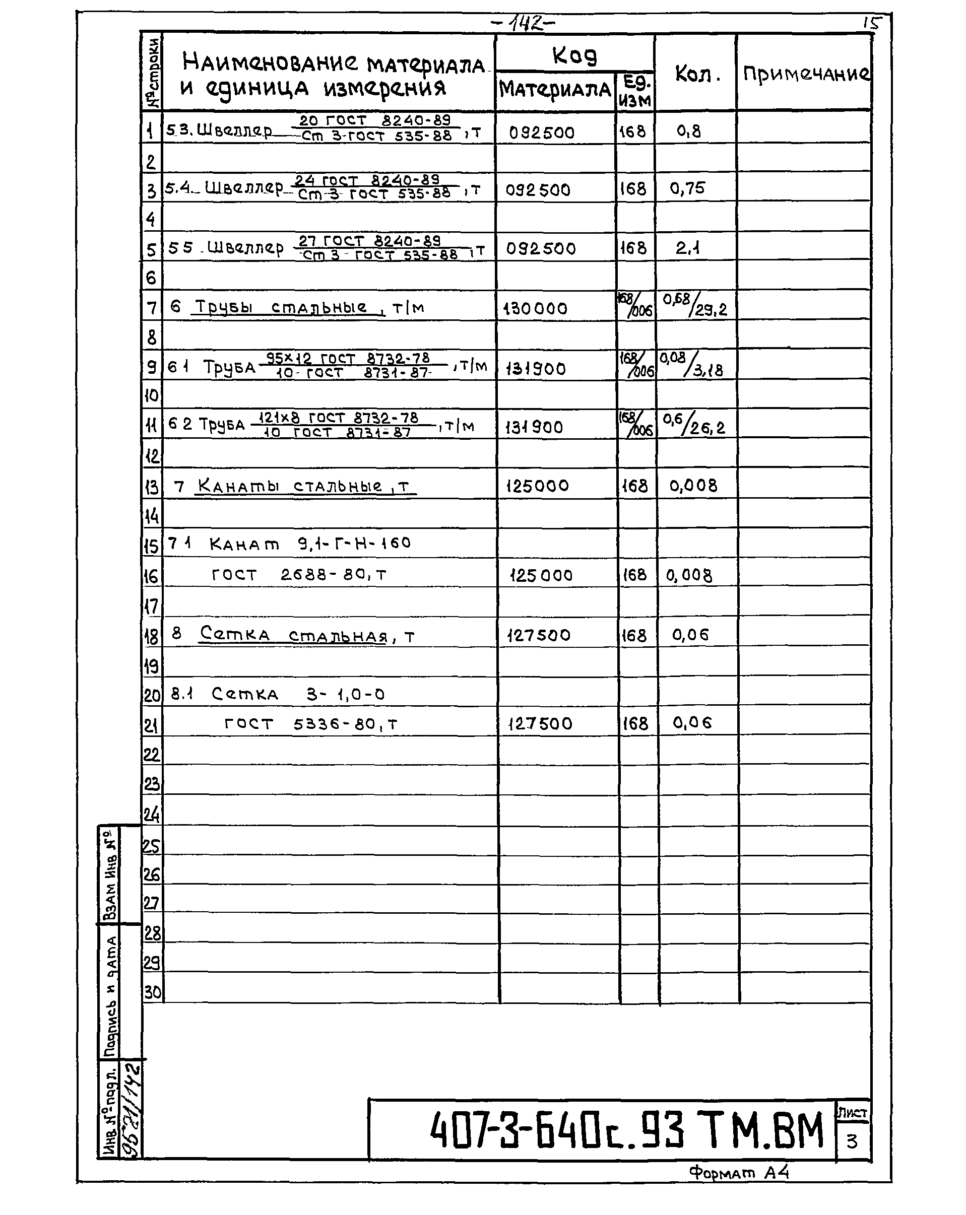 Типовой проект 407-3-640с.93