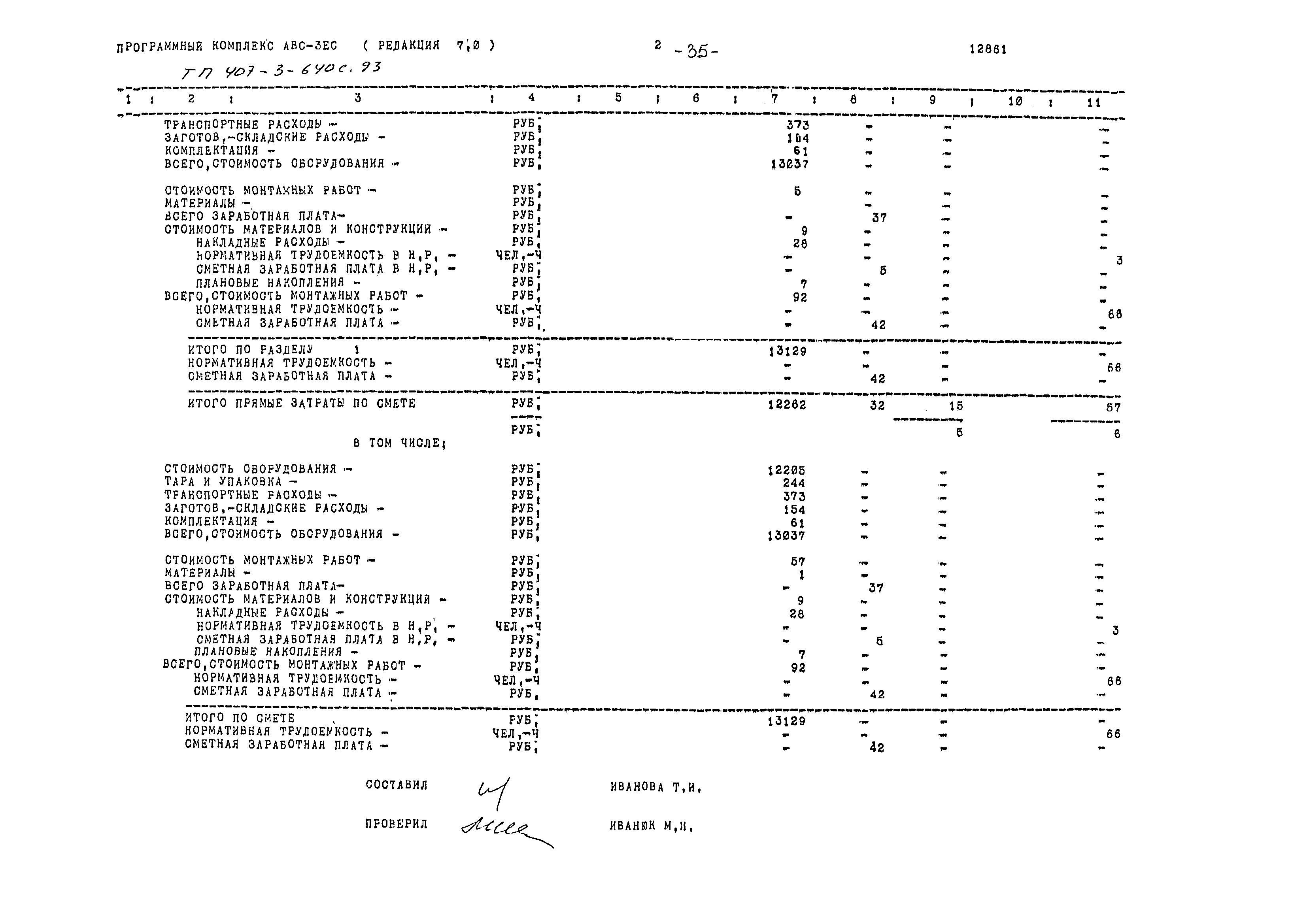 Типовой проект 407-3-640с.93