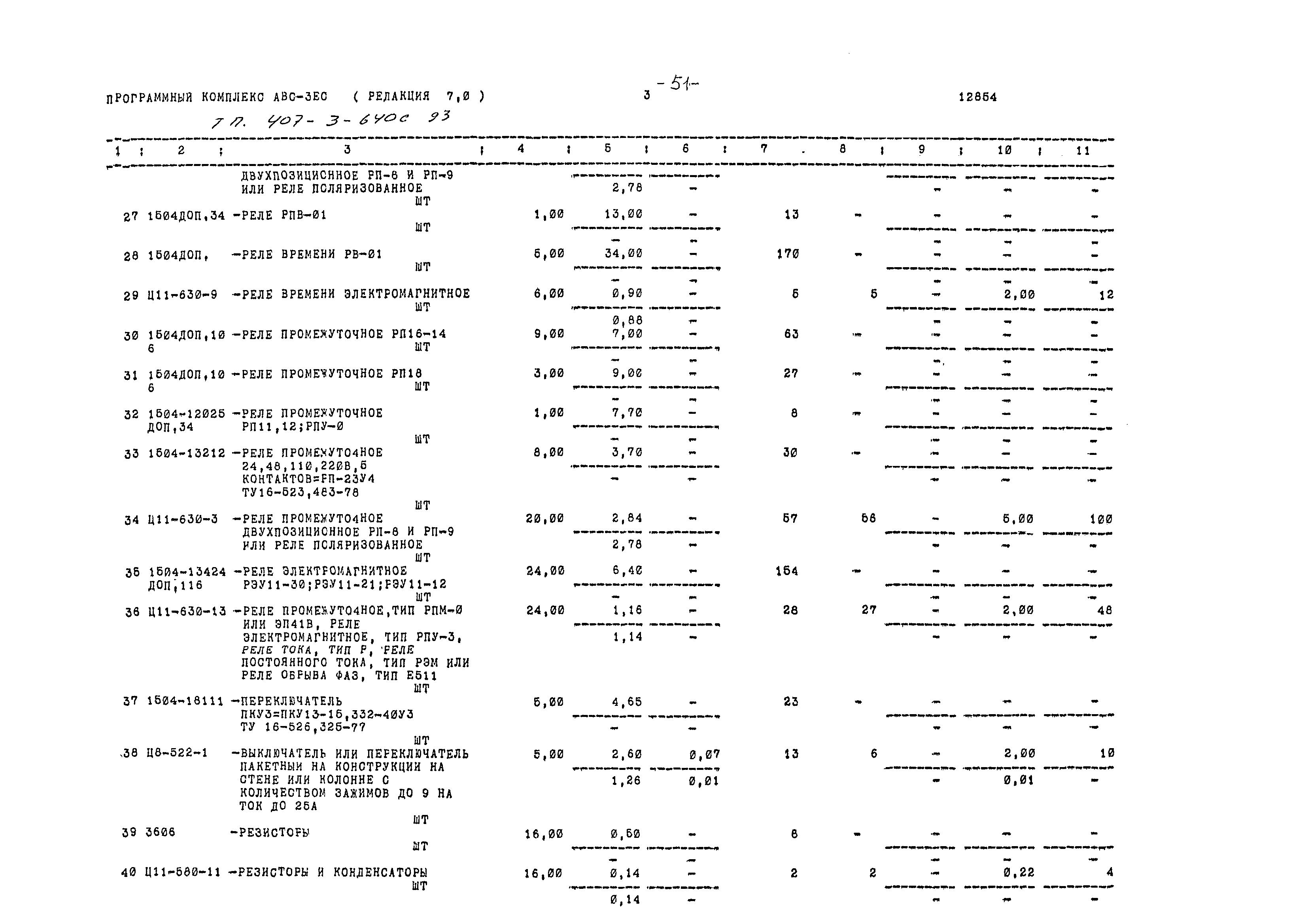Типовой проект 407-3-640с.93