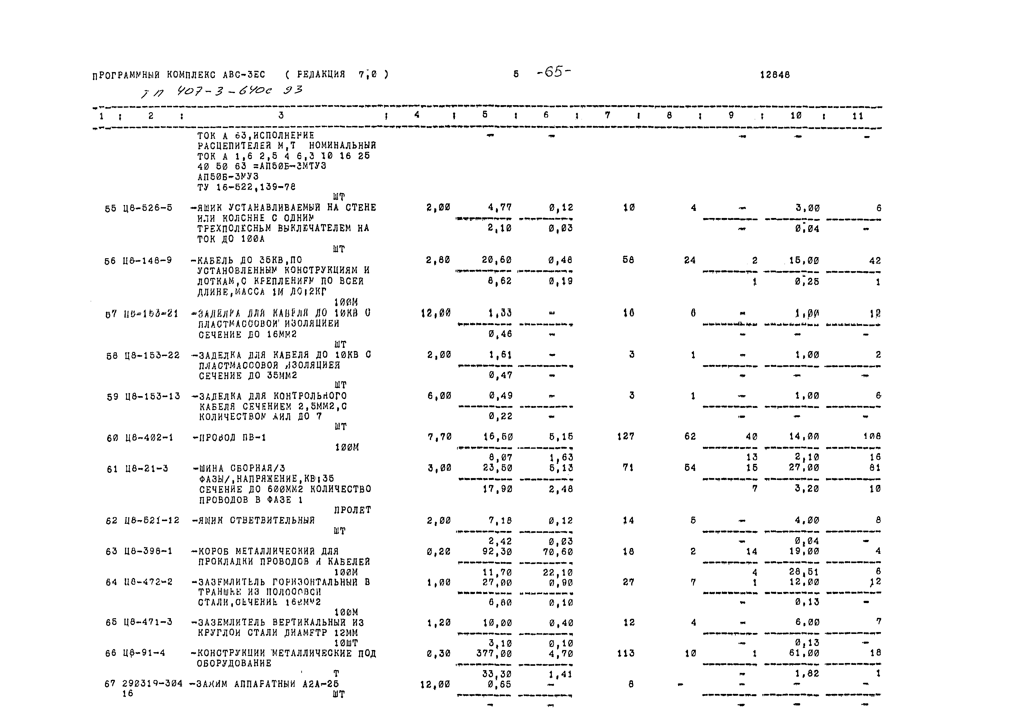 Типовой проект 407-3-640с.93
