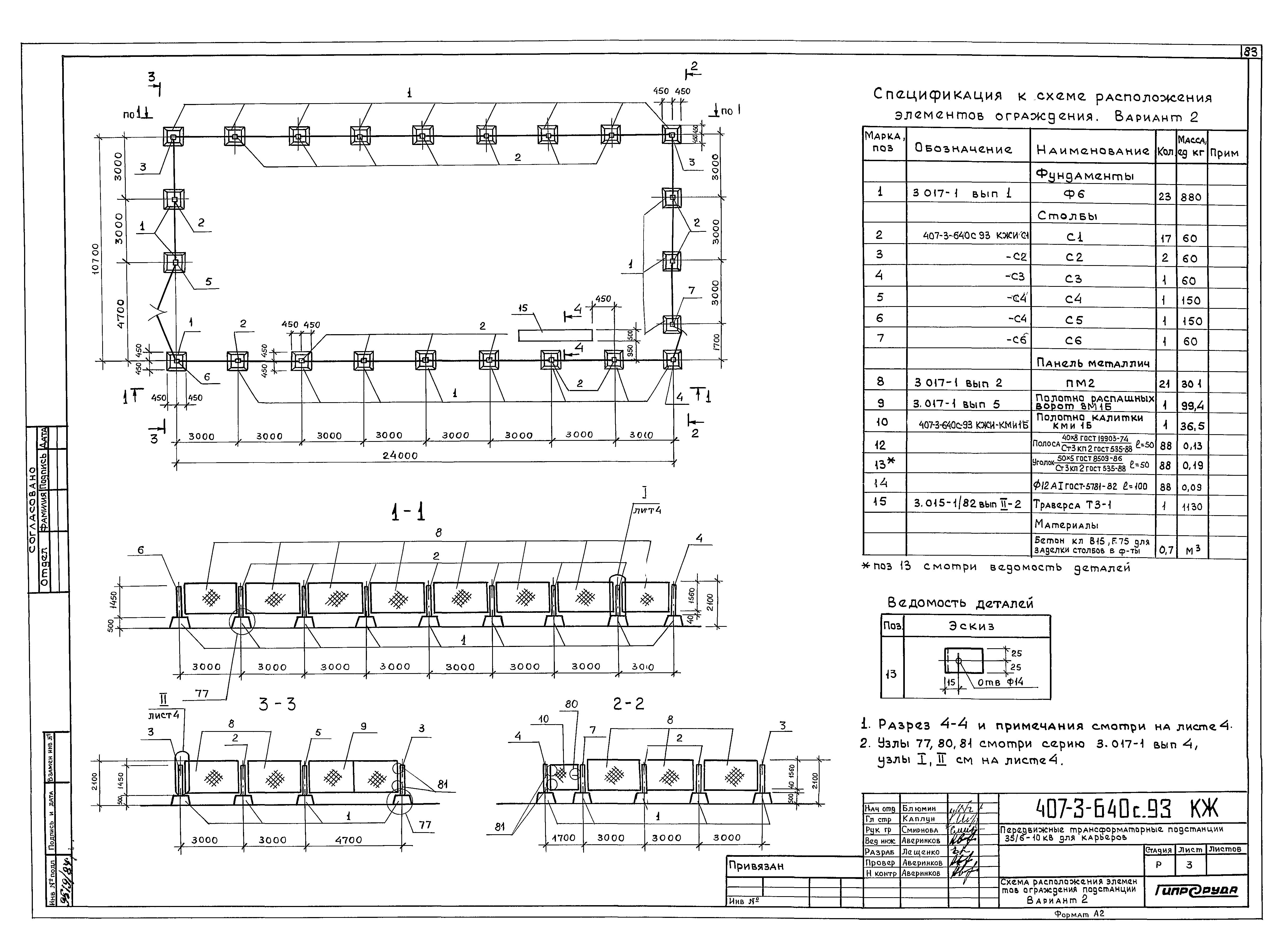 Типовой проект 407-3-640с.93