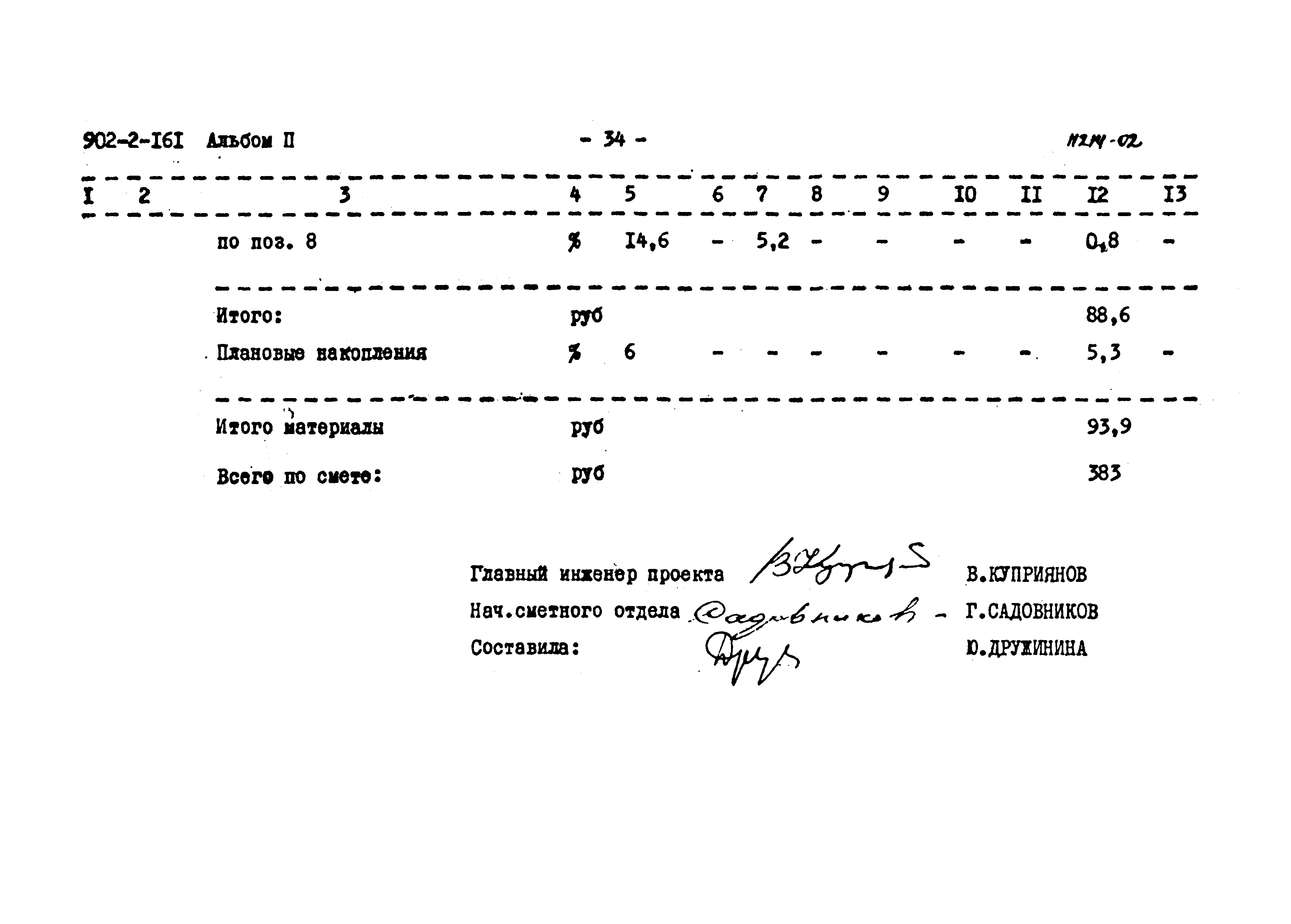 Типовой проект 902-2-161