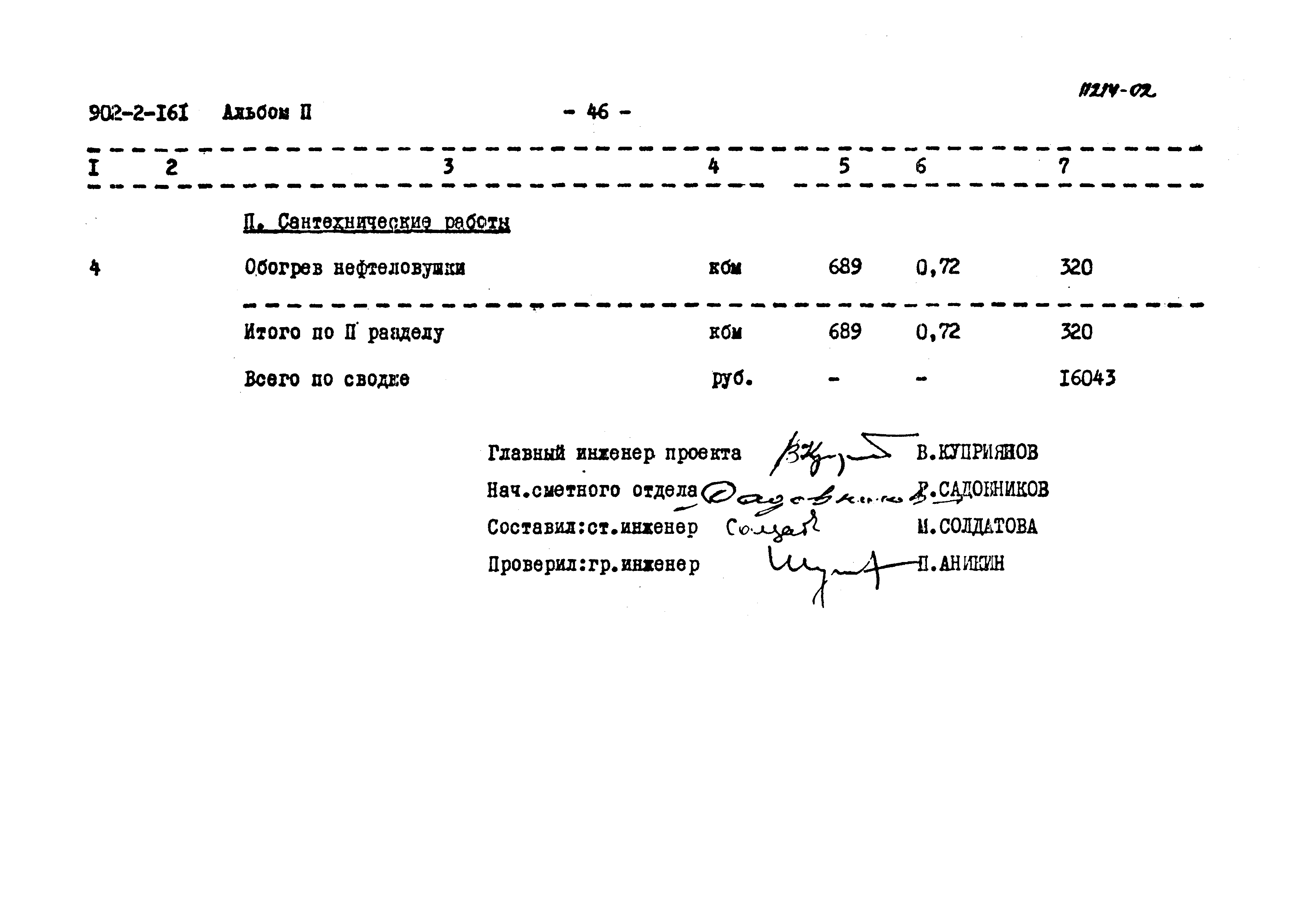 Типовой проект 902-2-161