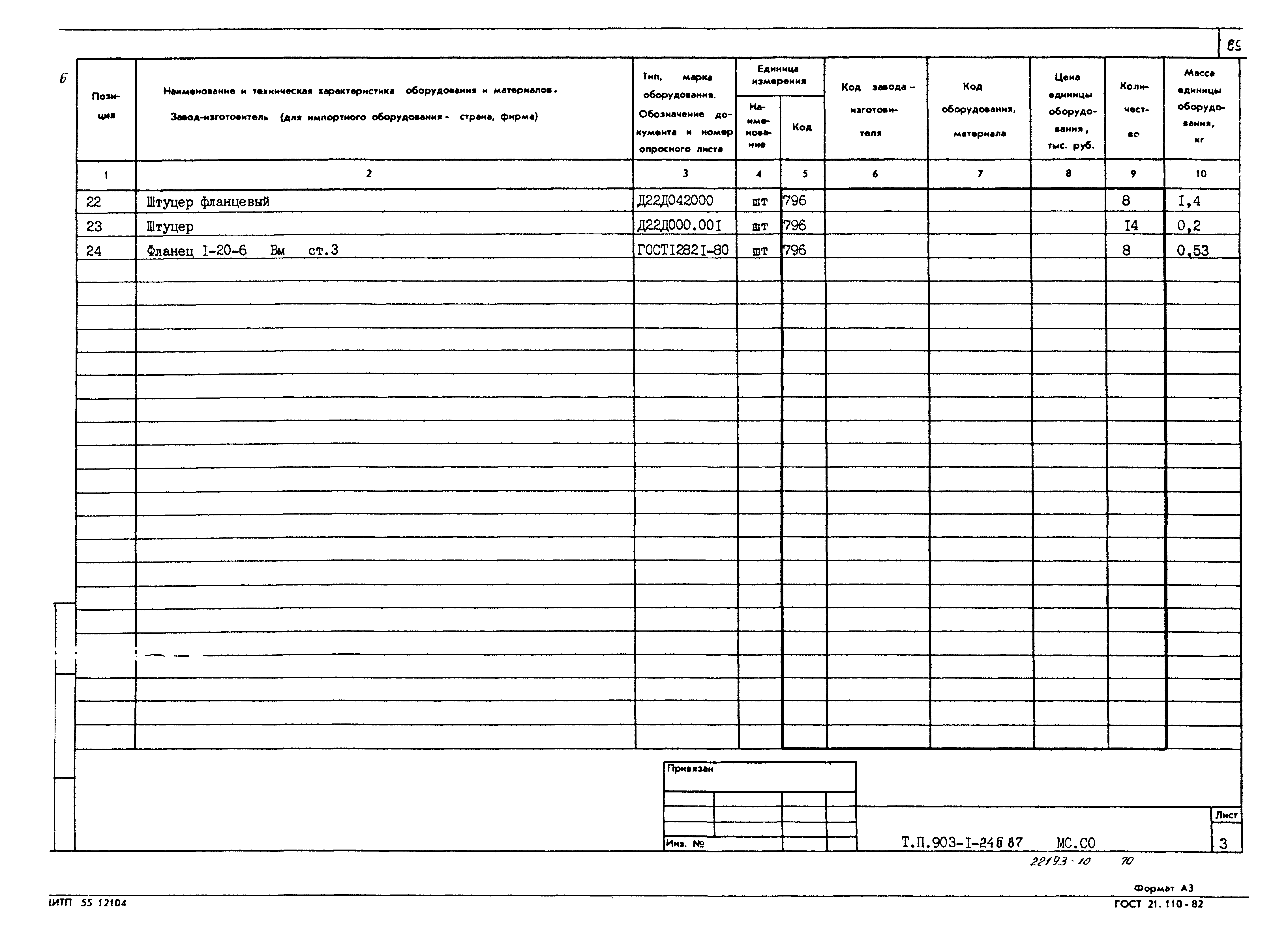 Типовой проект 903-1-246.87