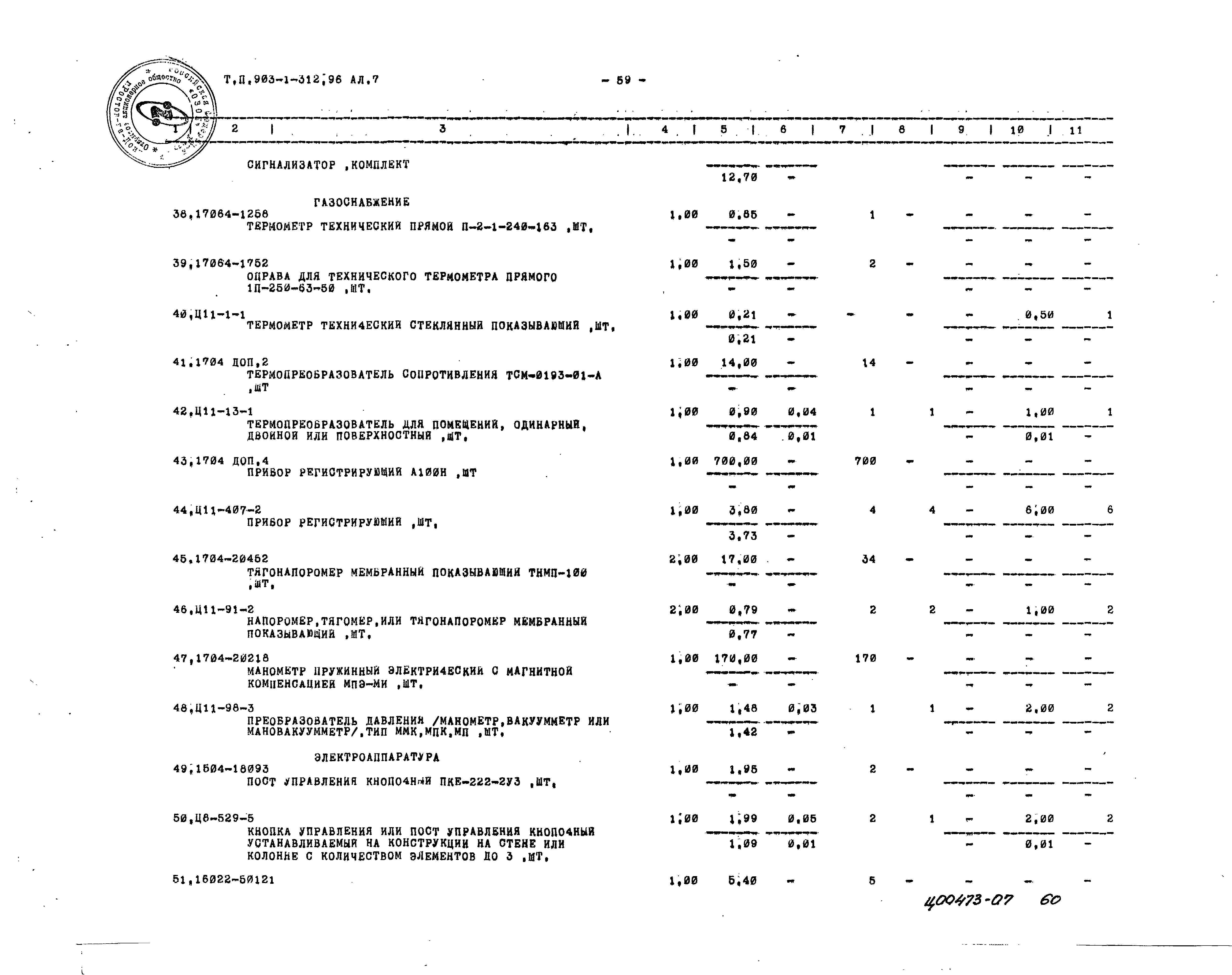 Типовой проект 903-1-312.96