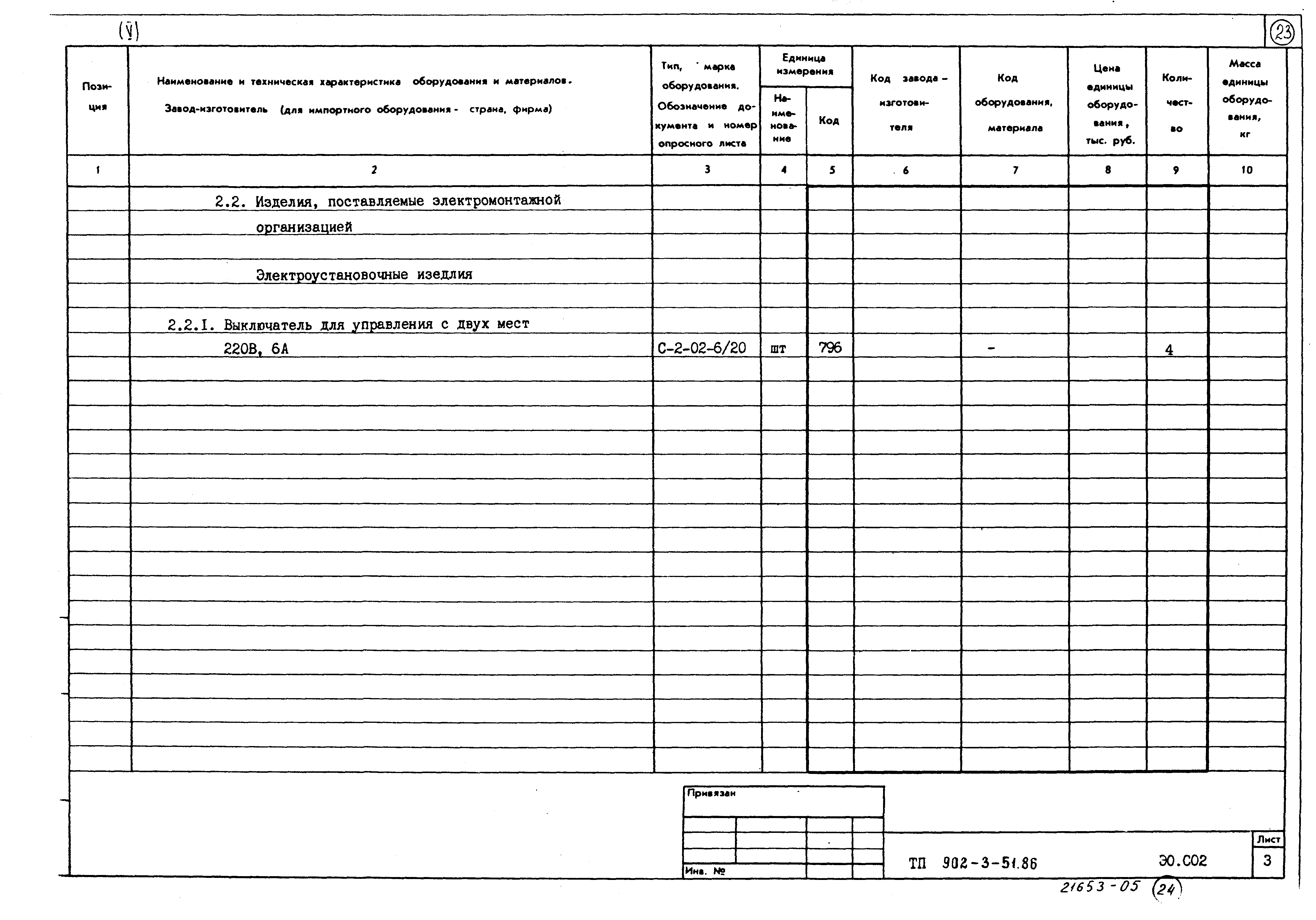 Типовой проект 902-3-51.86