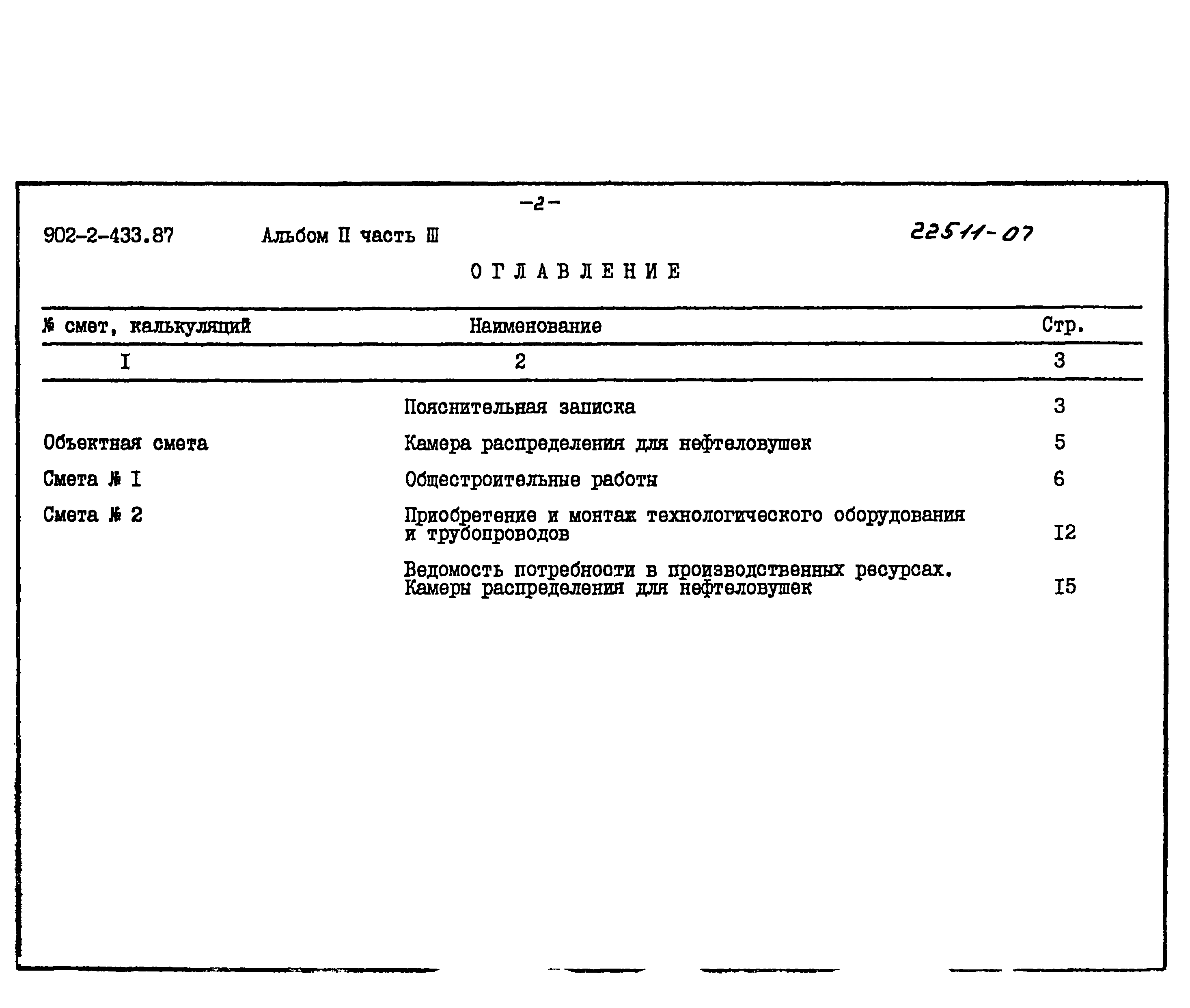 Типовой проект 902-2-433.87