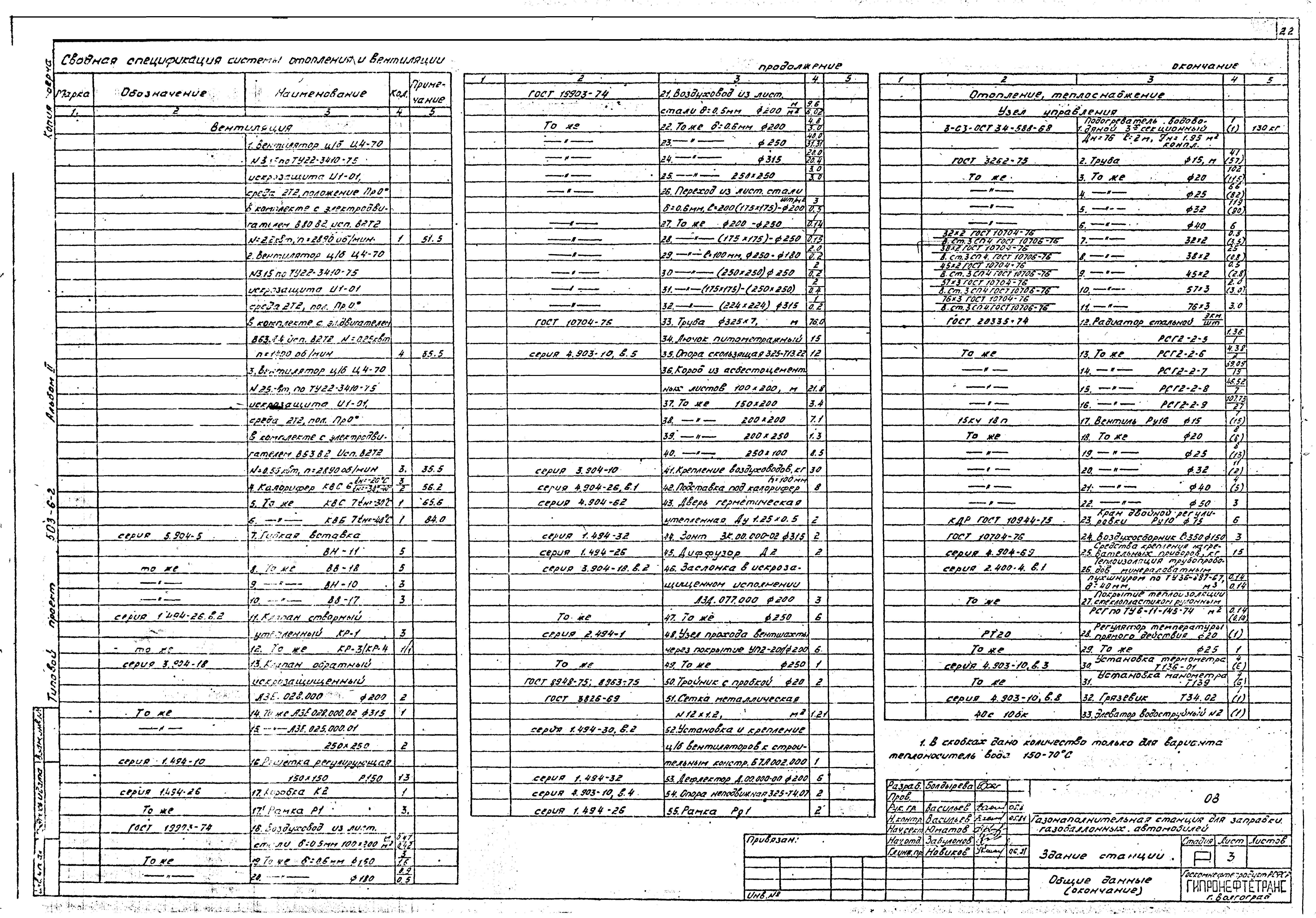 Типовой проект 503-6-2