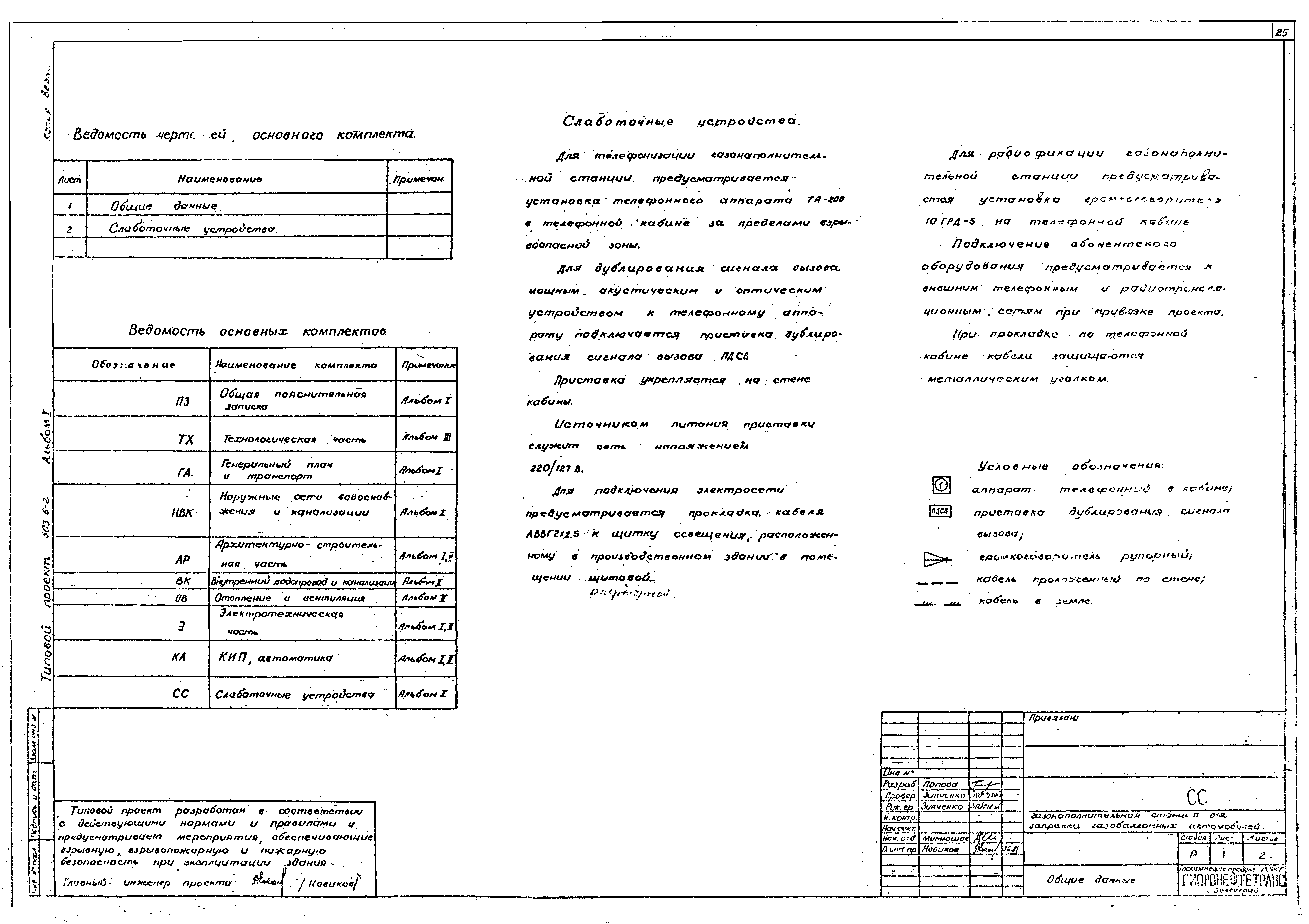 Типовой проект 503-6-2