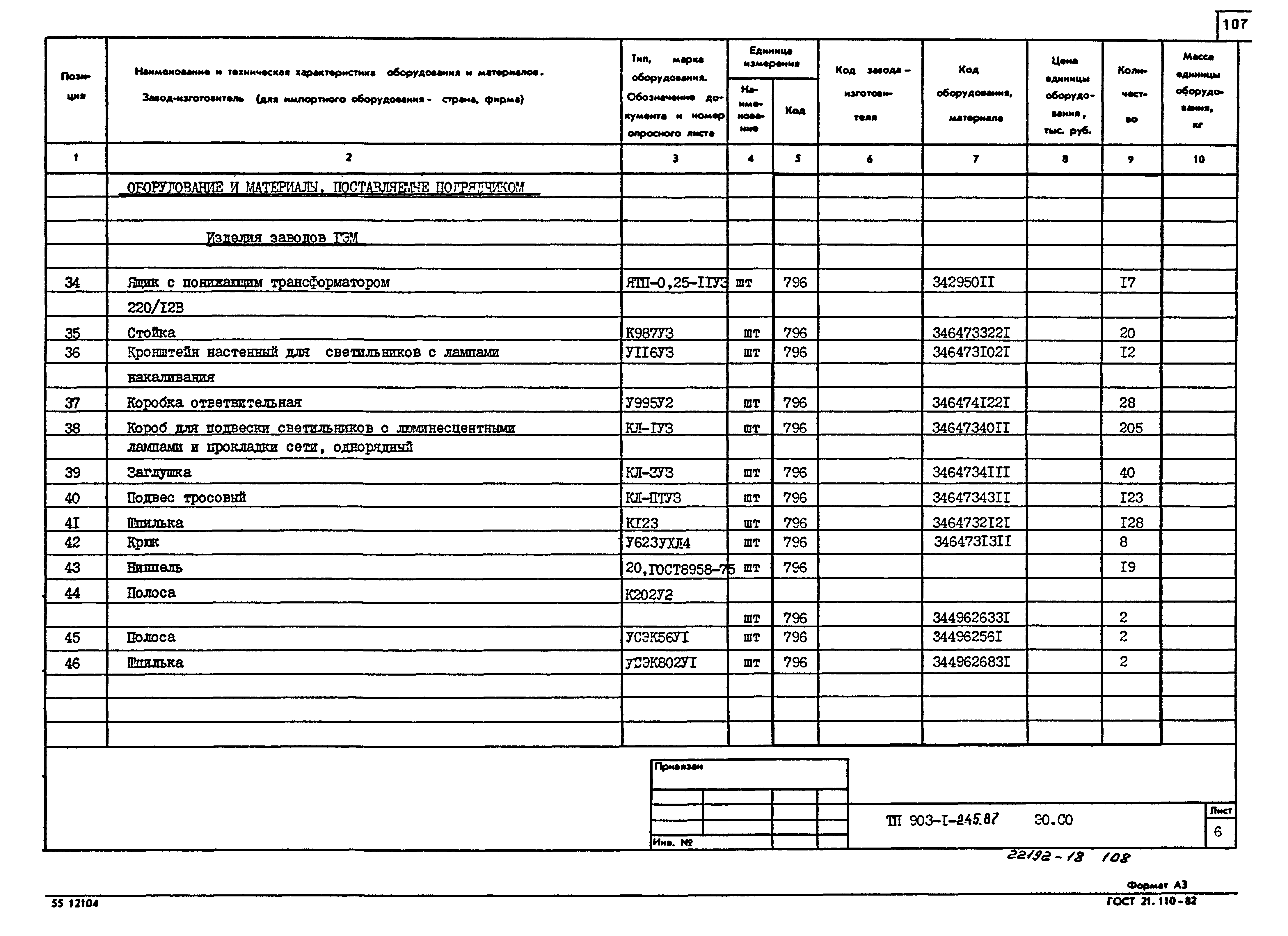 Типовой проект 903-1-245.87