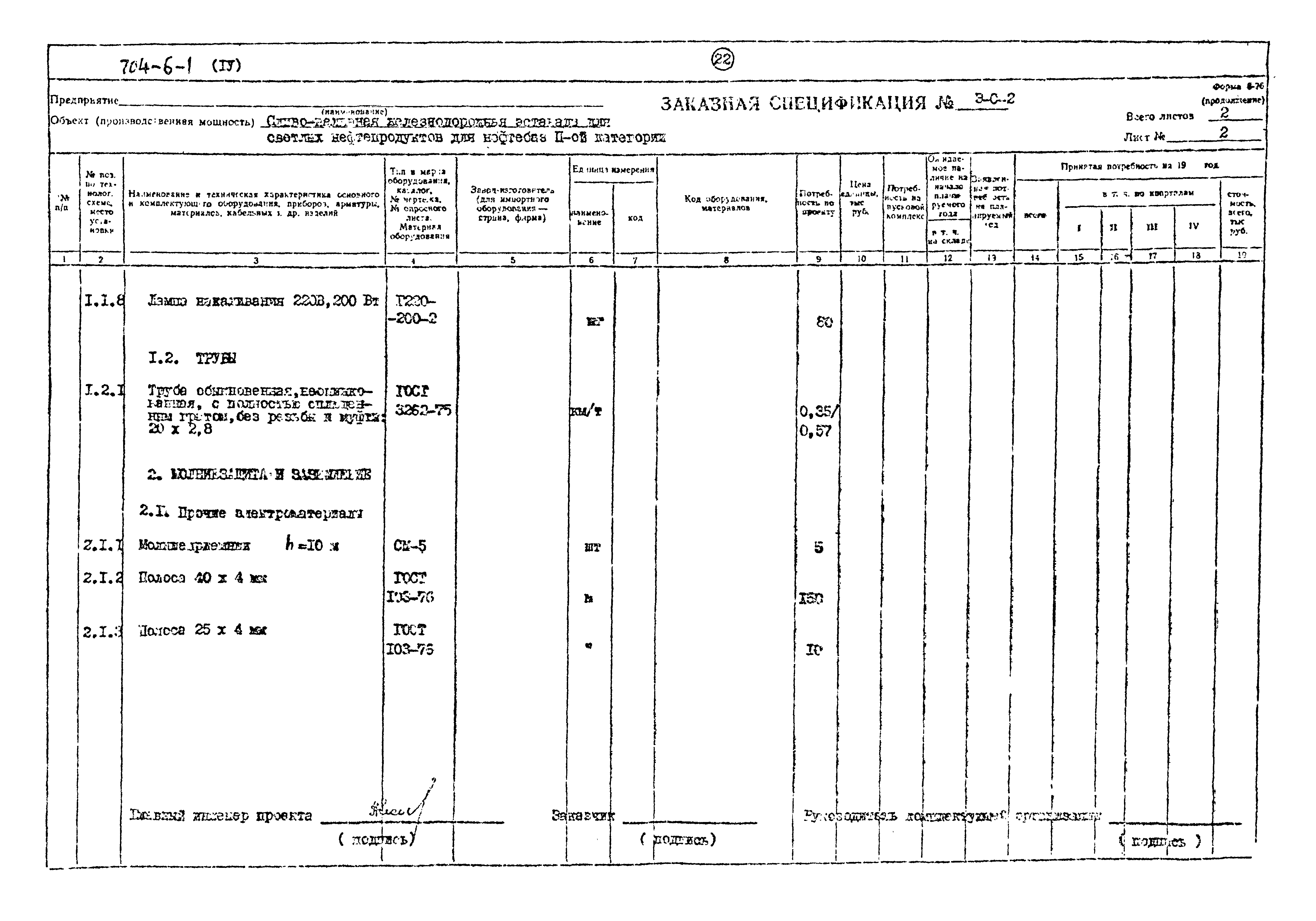 Типовой проект 704-6-1