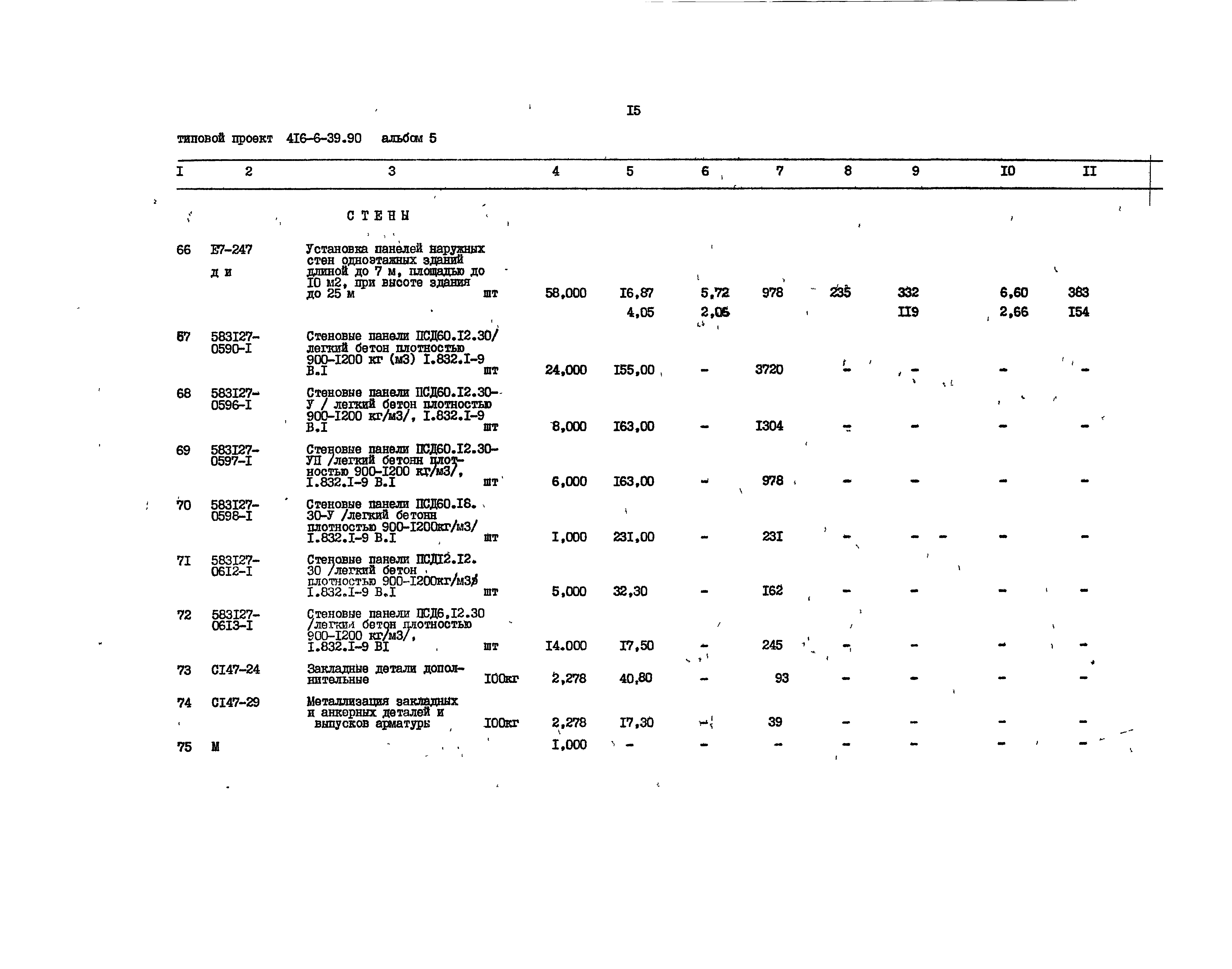 Типовой проект 416-6-39.90