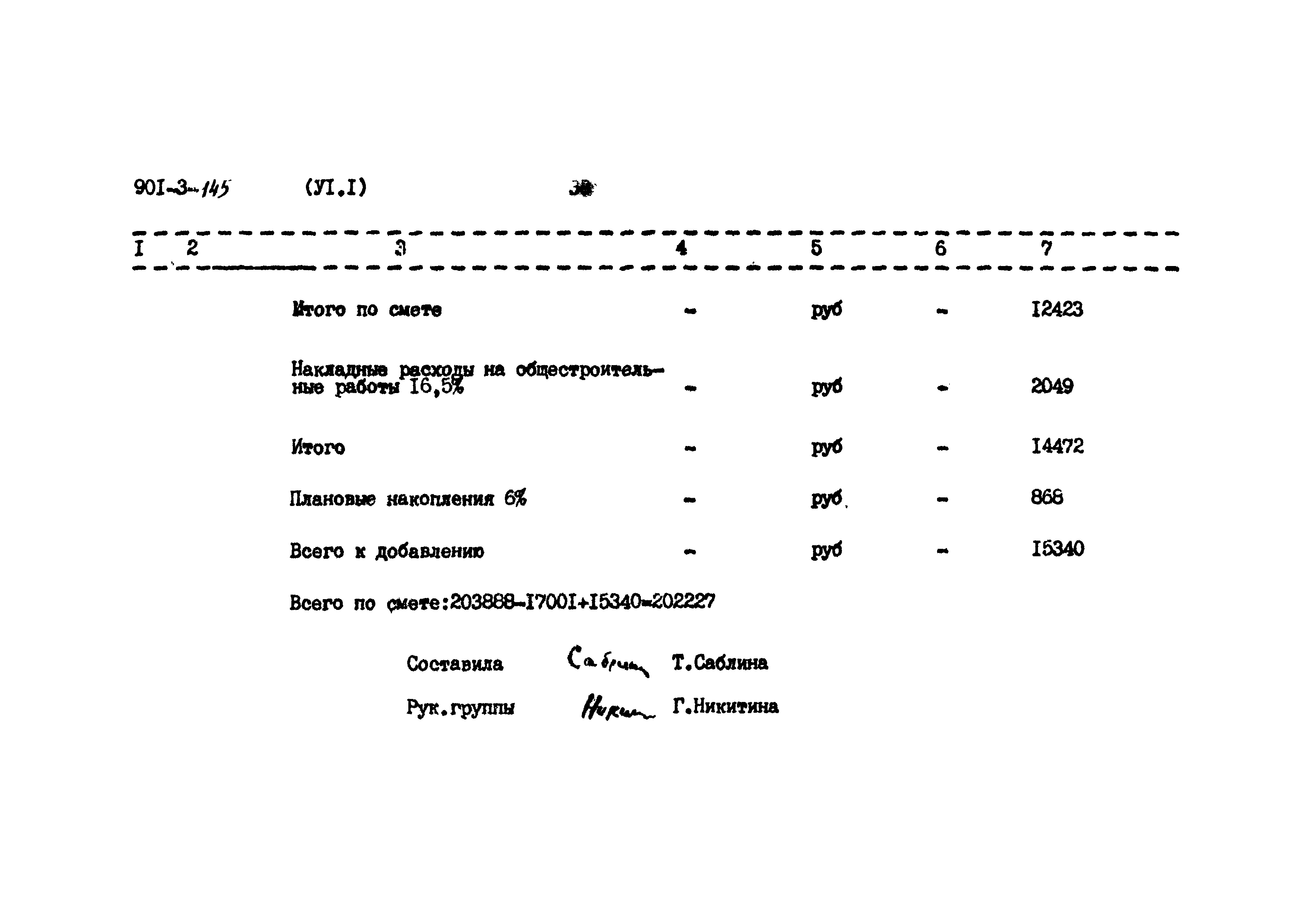 Типовой проект 901-3-145