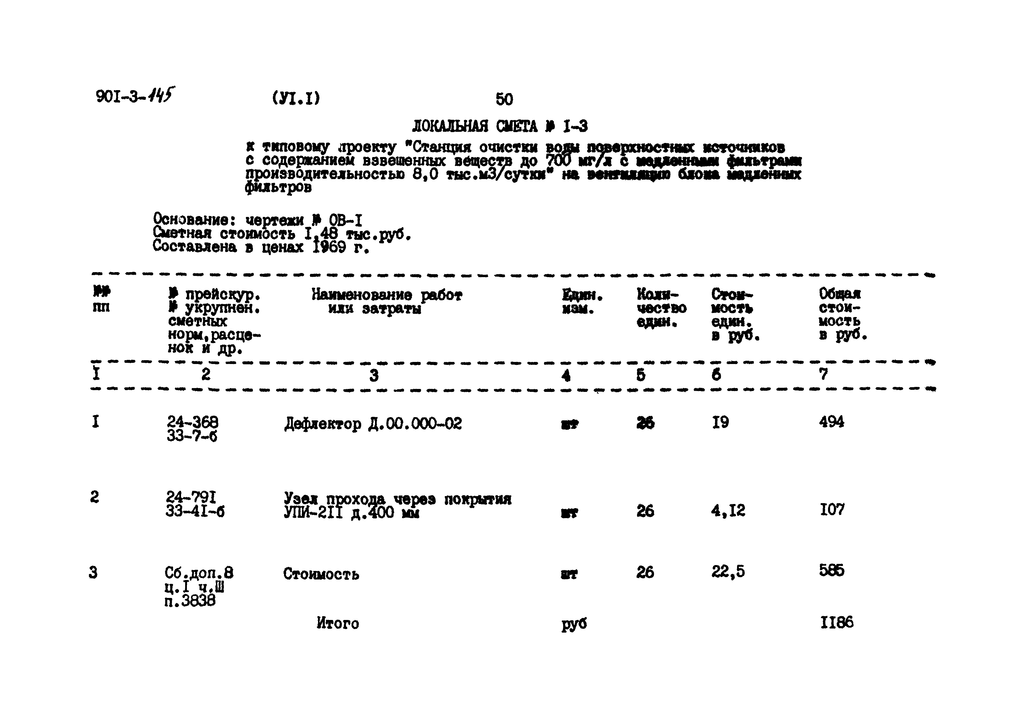 Типовой проект 901-3-145