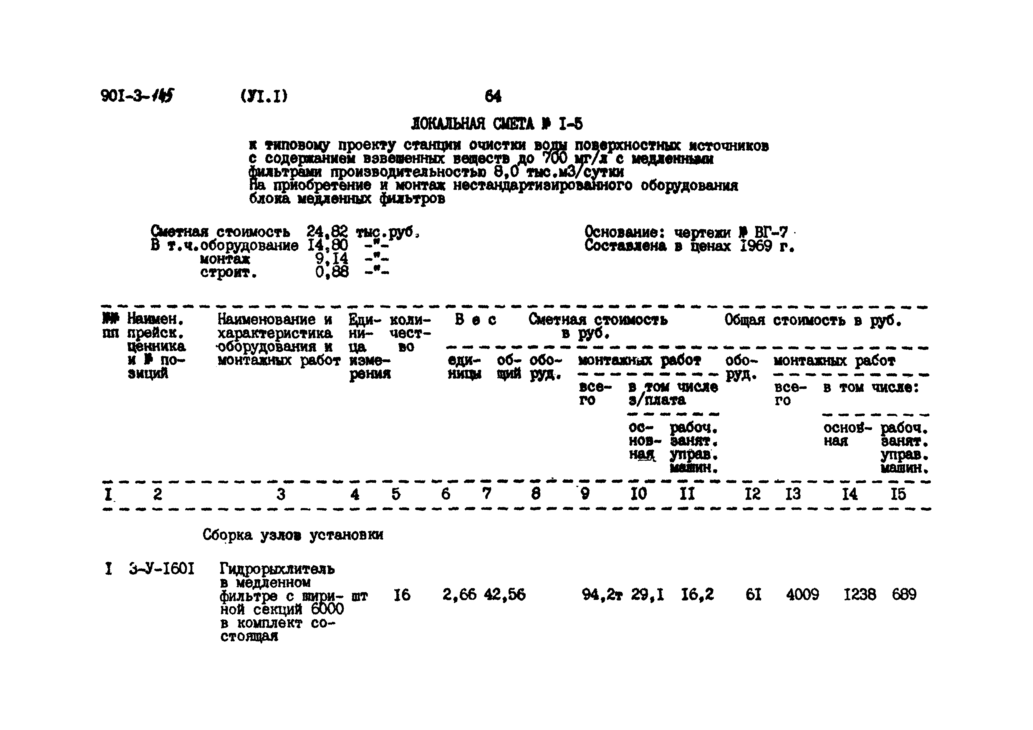 Типовой проект 901-3-145