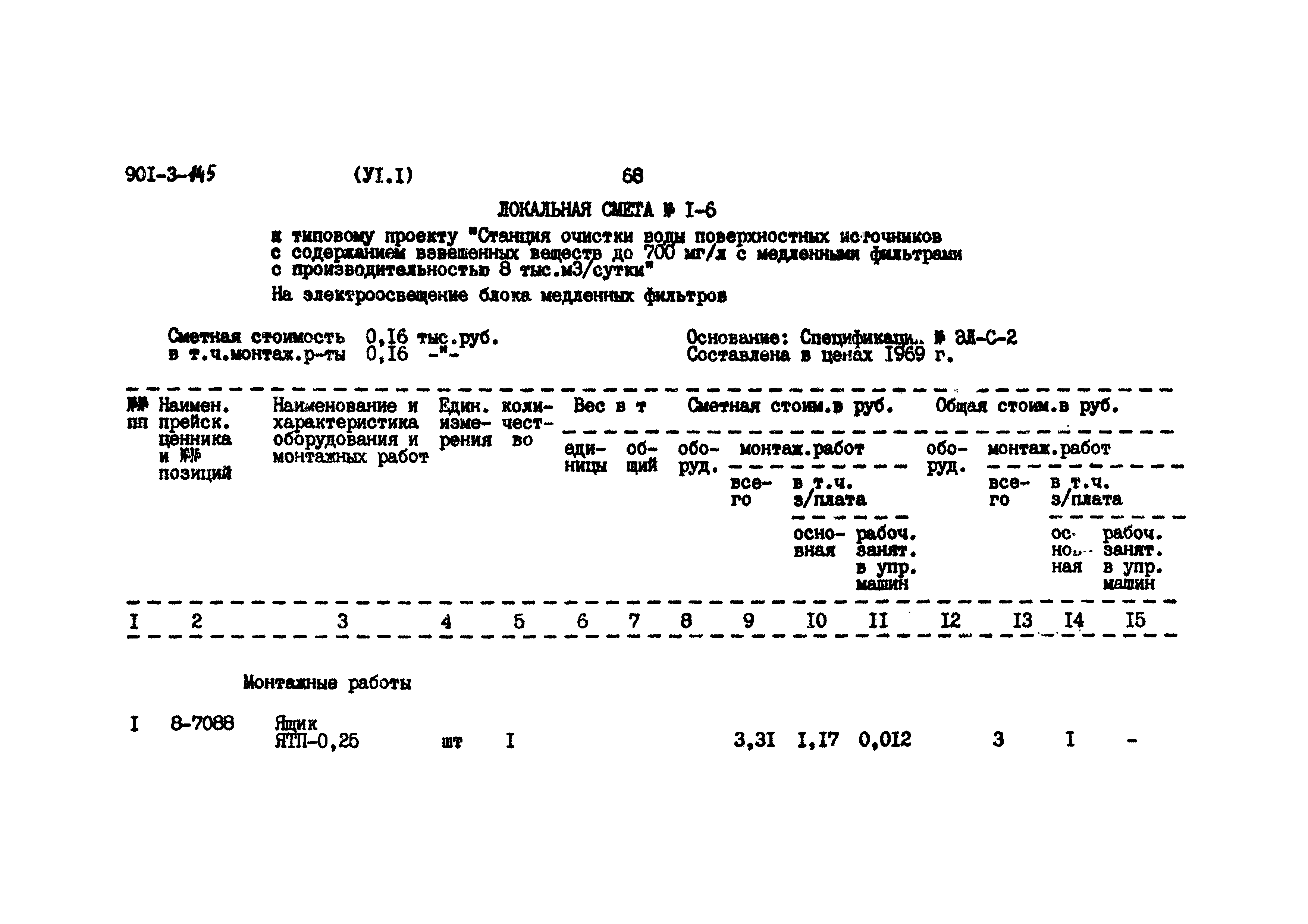 Типовой проект 901-3-145
