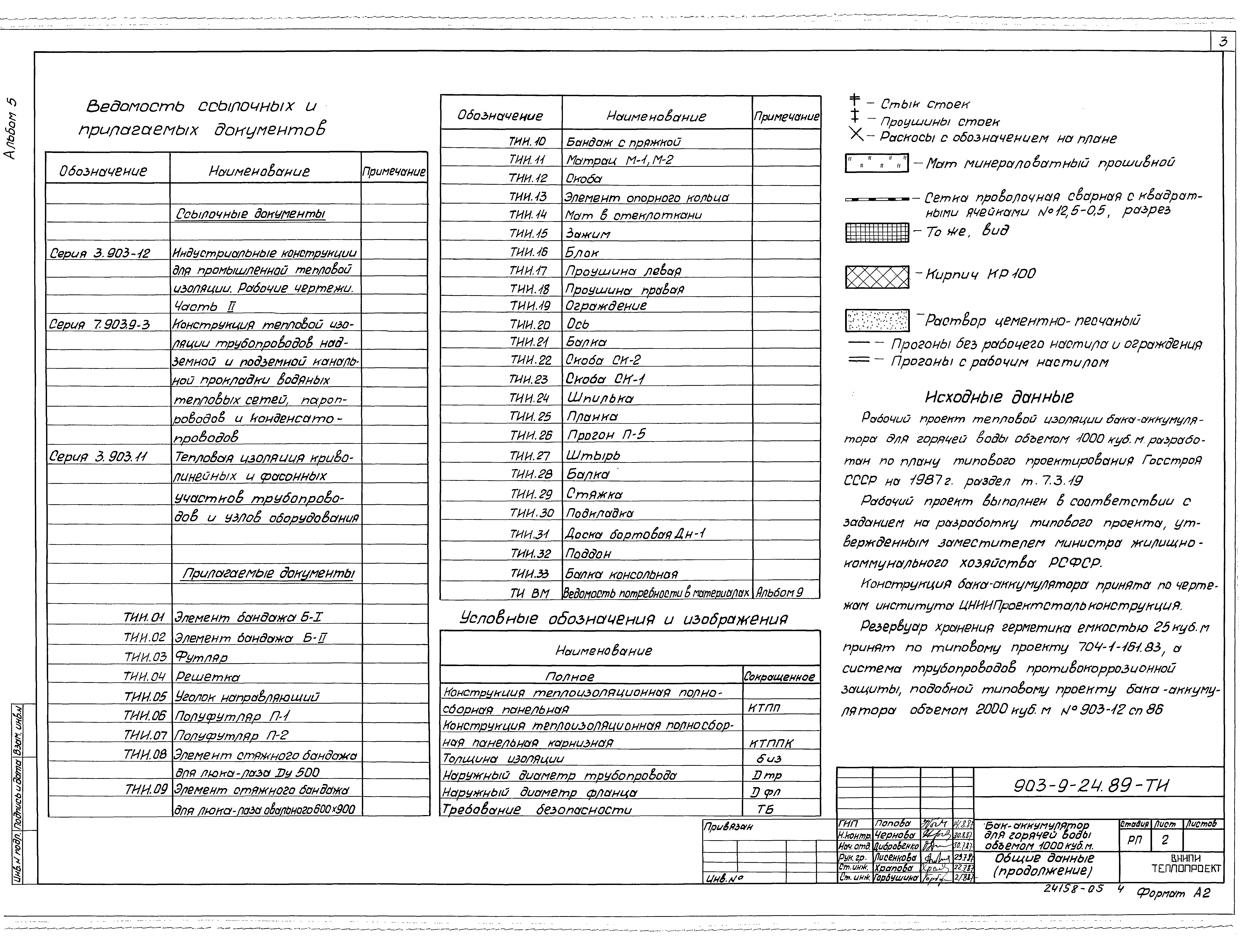 Типовой проект 903-9-24.89