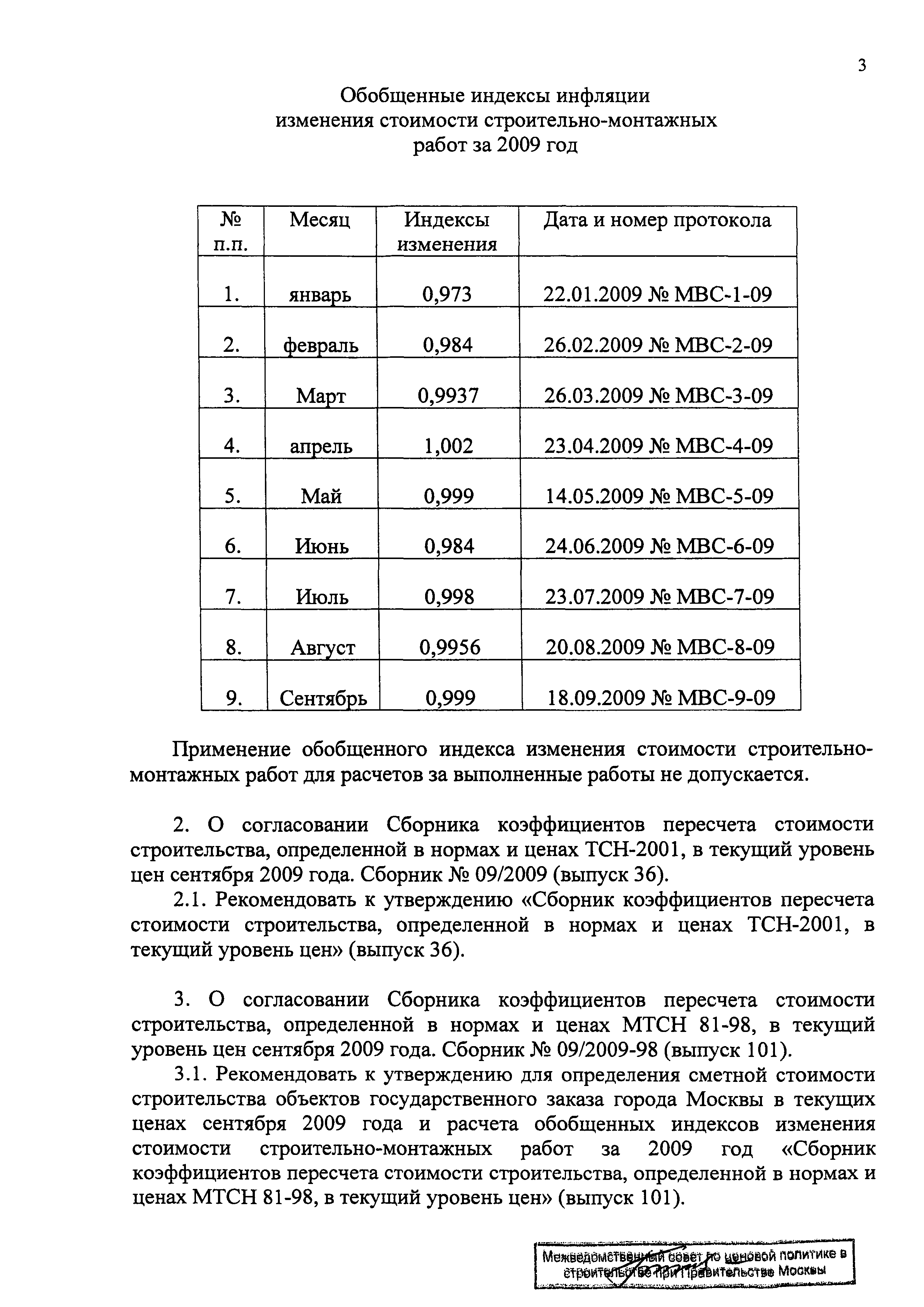 Протокол МВС-9-09