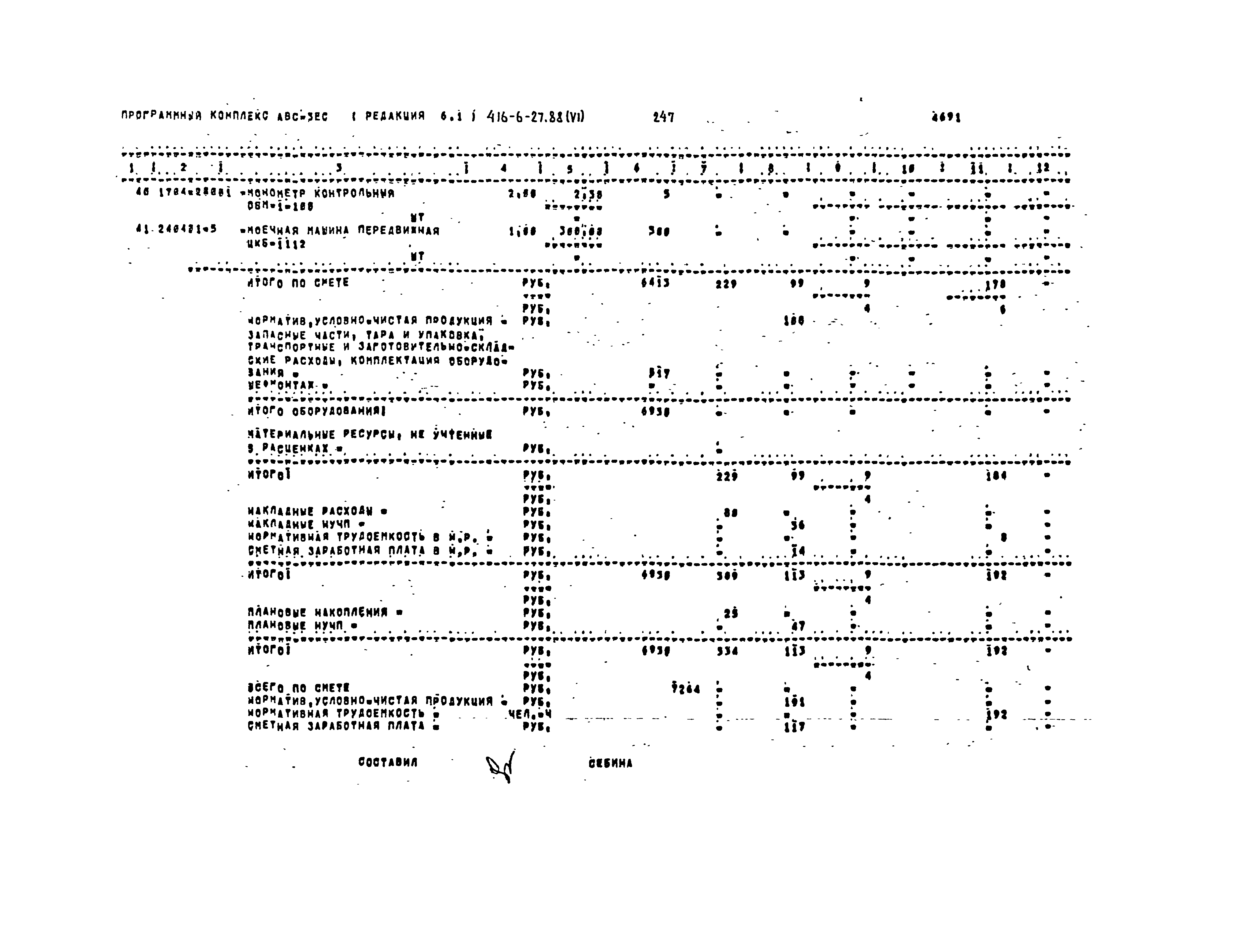 Типовой проект 416-6-27.88
