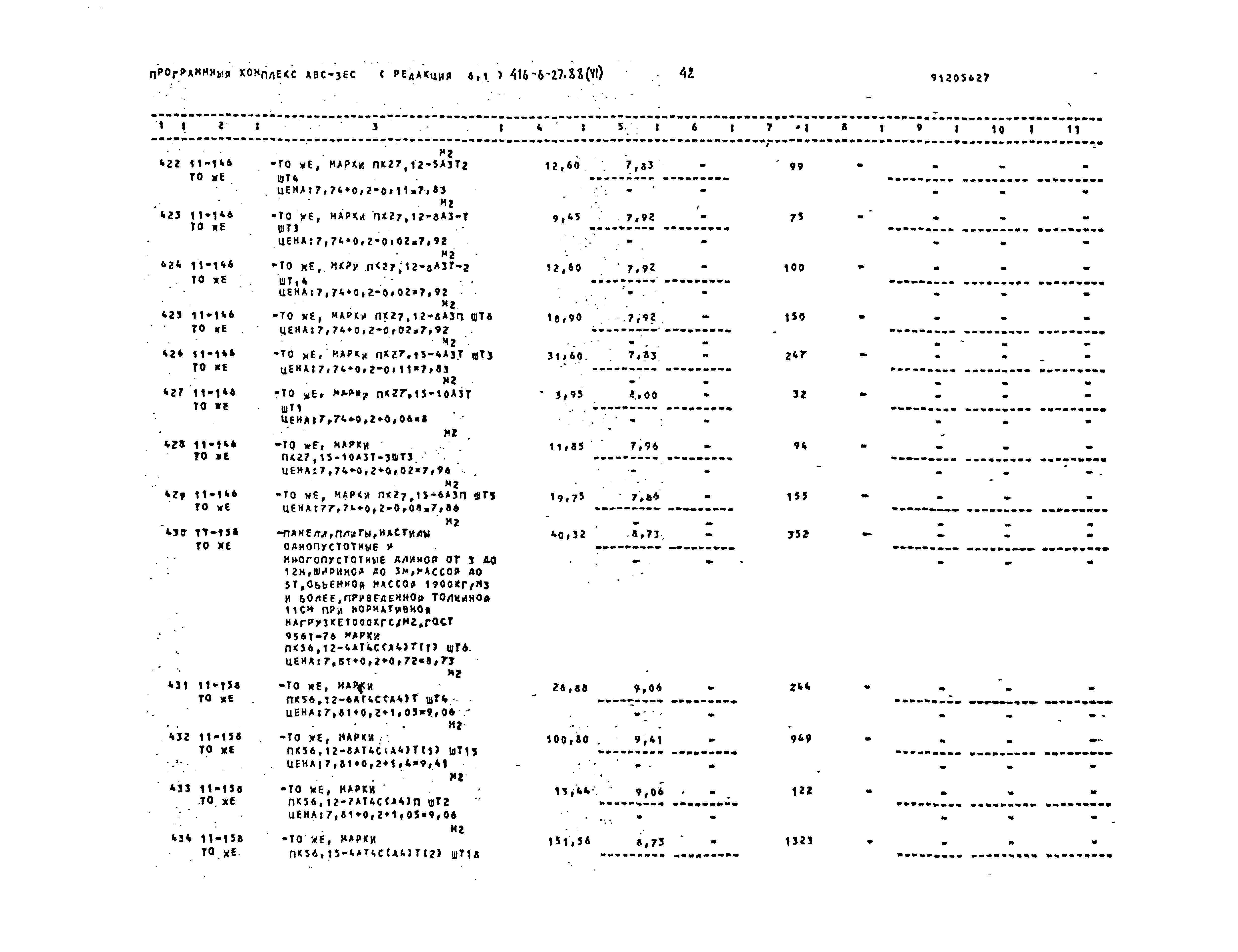 Типовой проект 416-6-27.88