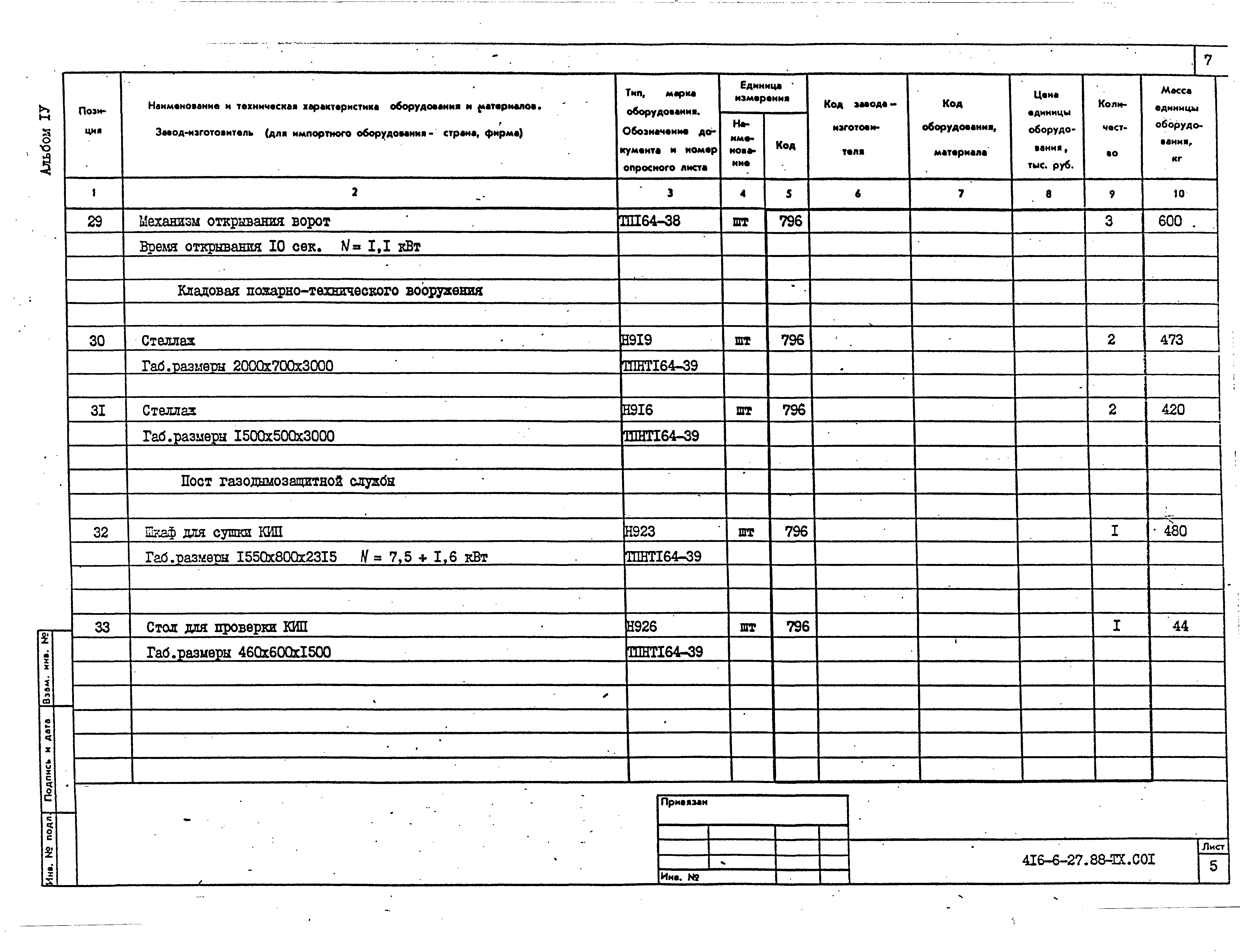 Типовой проект 416-6-27.88