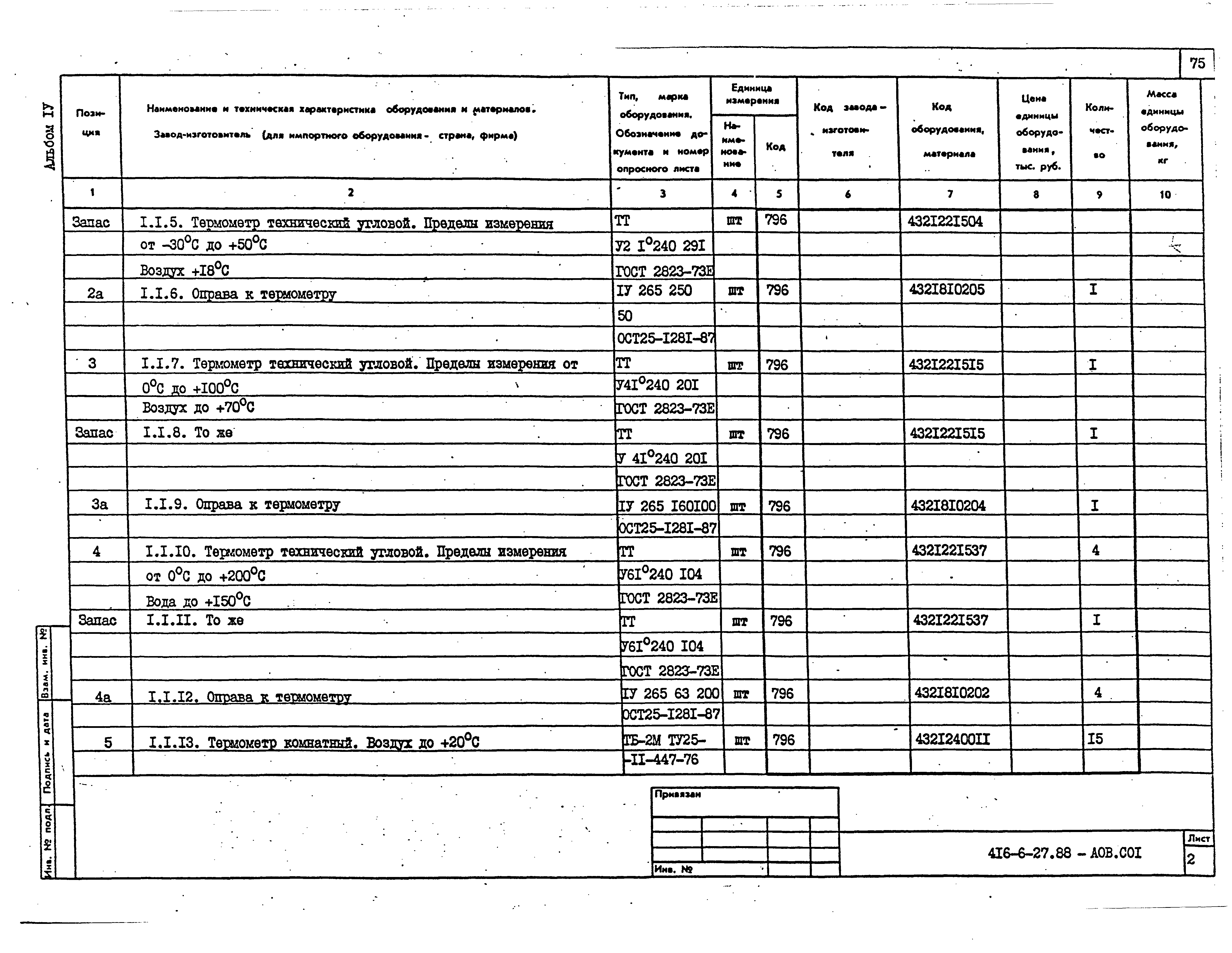 Типовой проект 416-6-27.88