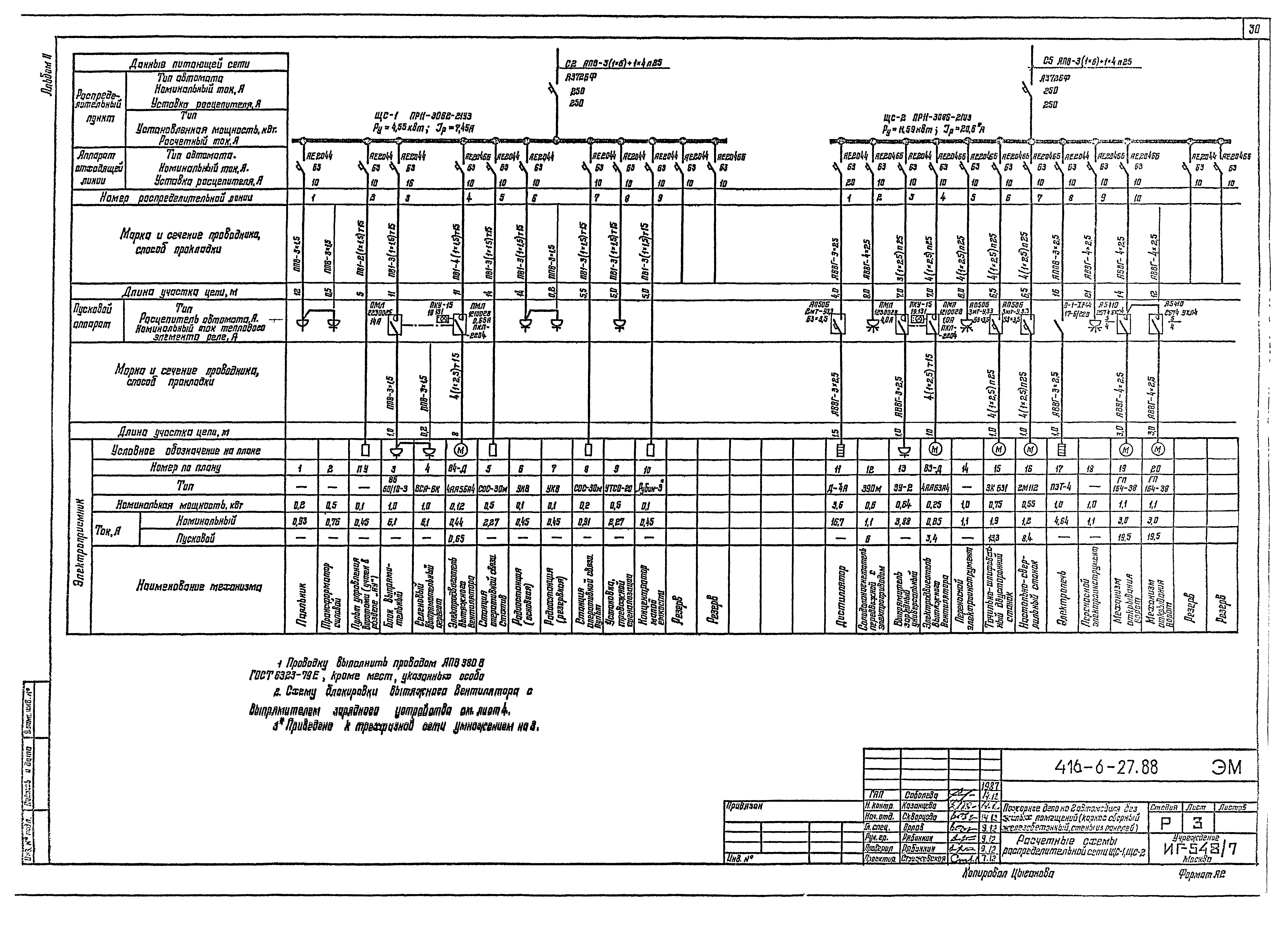Типовой проект 416-6-27.88