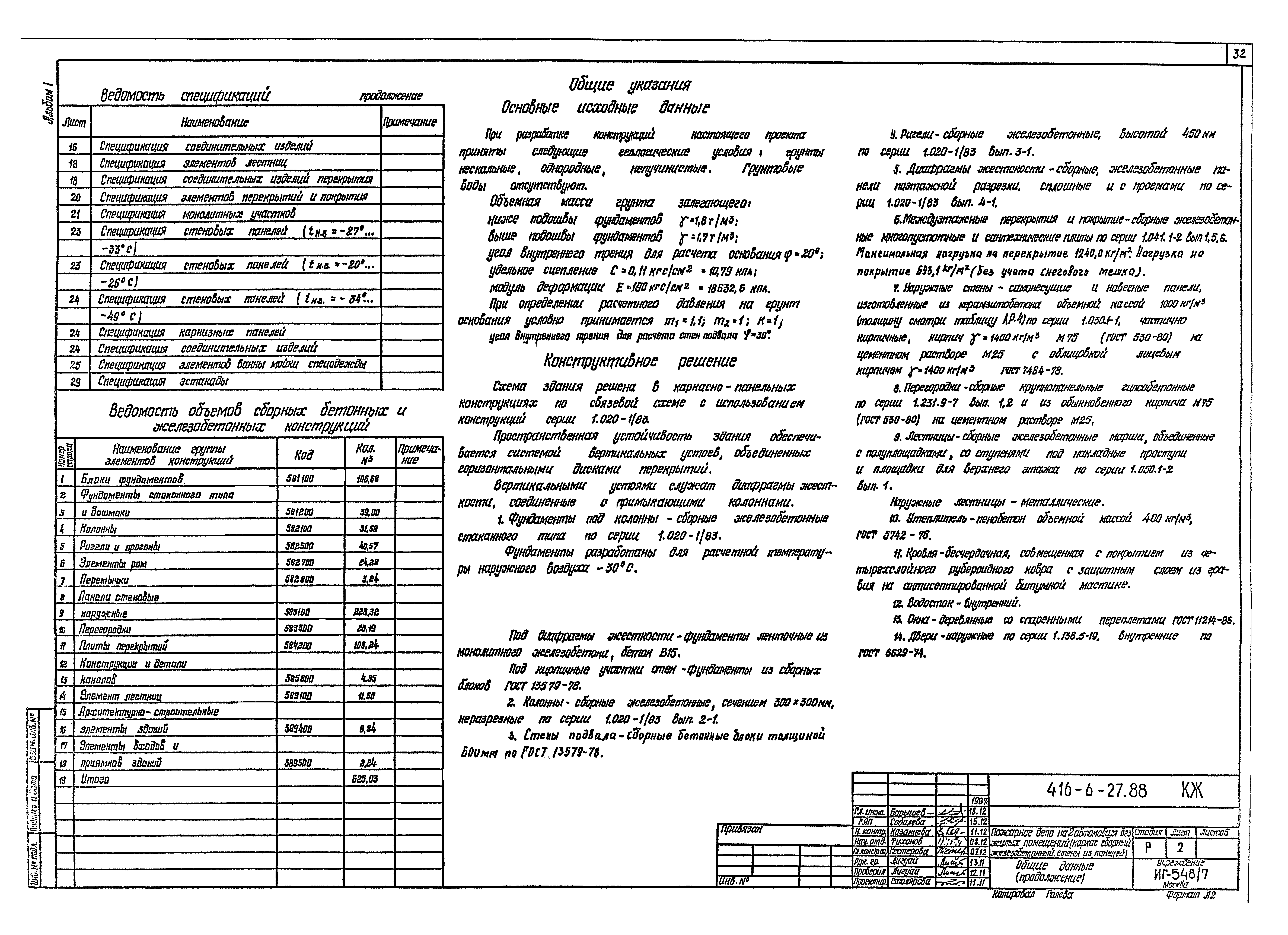 Типовой проект 416-6-27.88