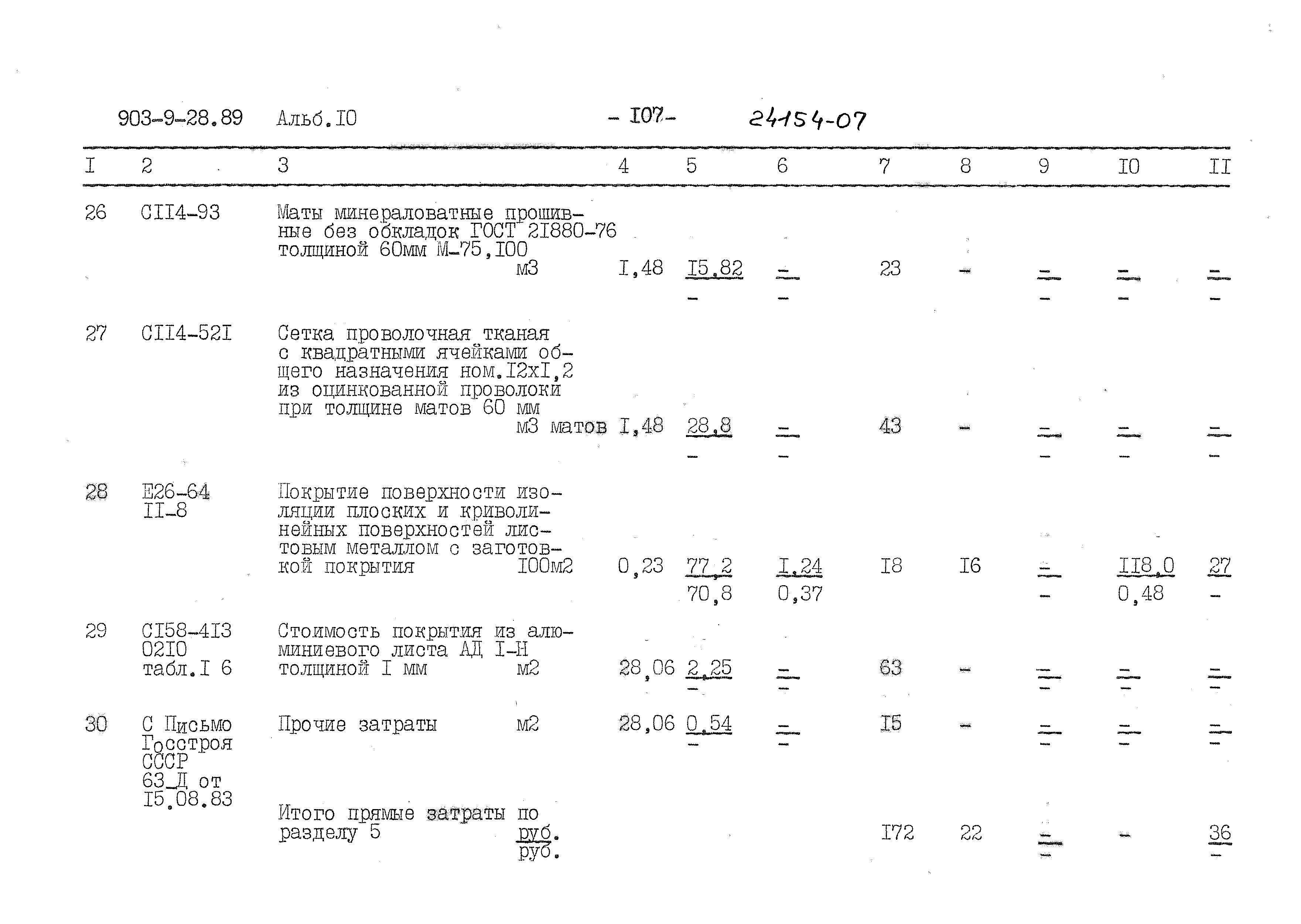 Типовой проект 903-9-28.89
