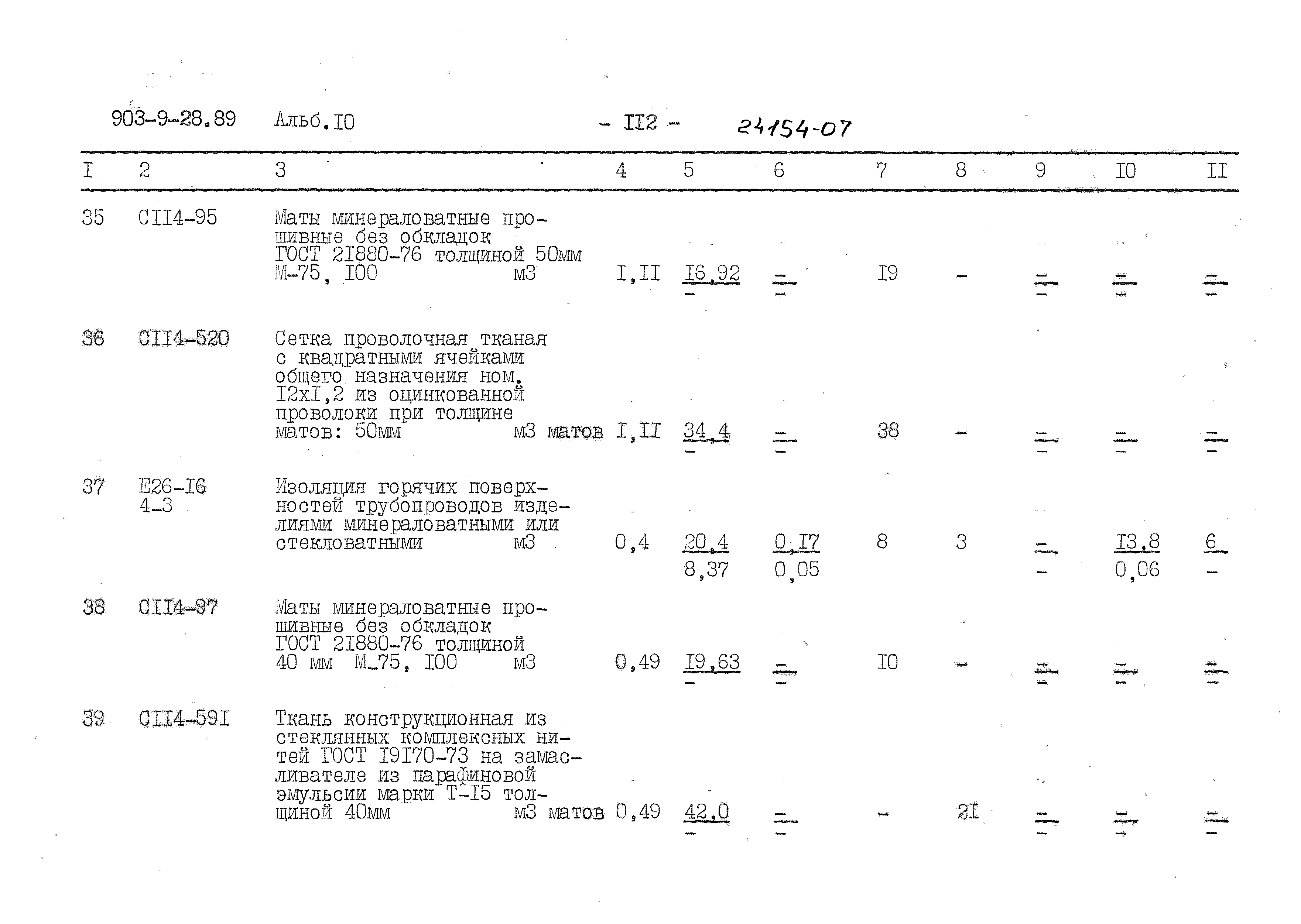 Типовой проект 903-9-28.89