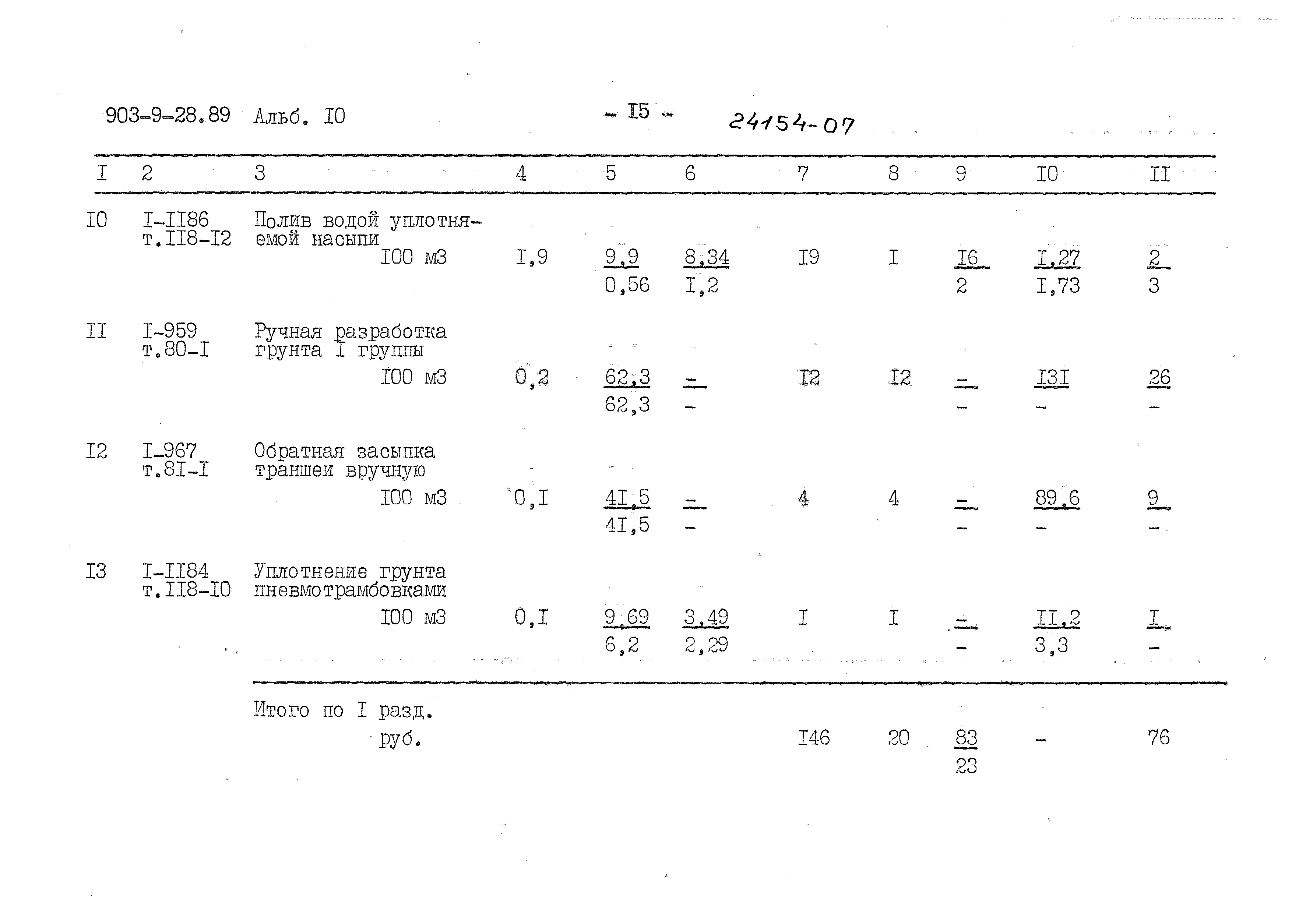 Типовой проект 903-9-28.89