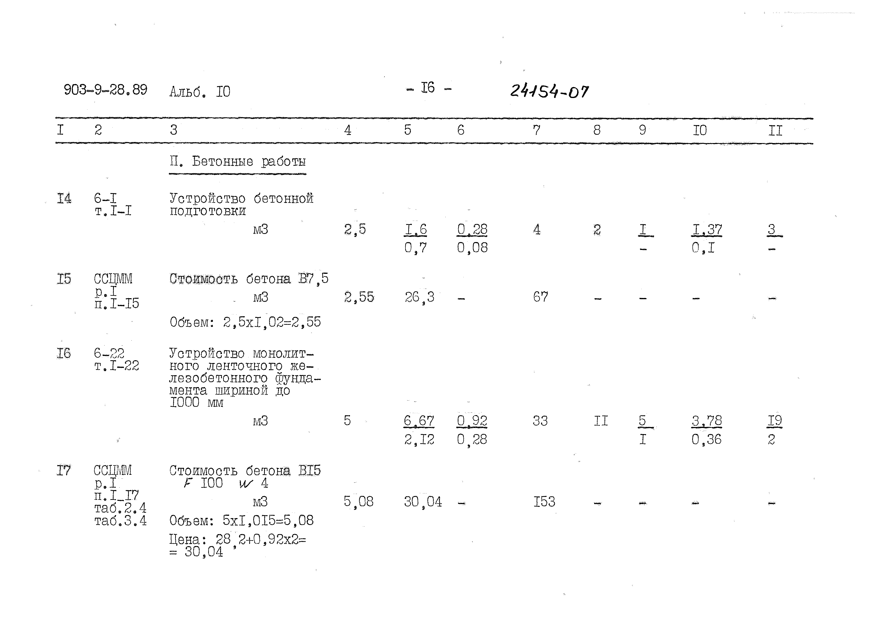Типовой проект 903-9-28.89