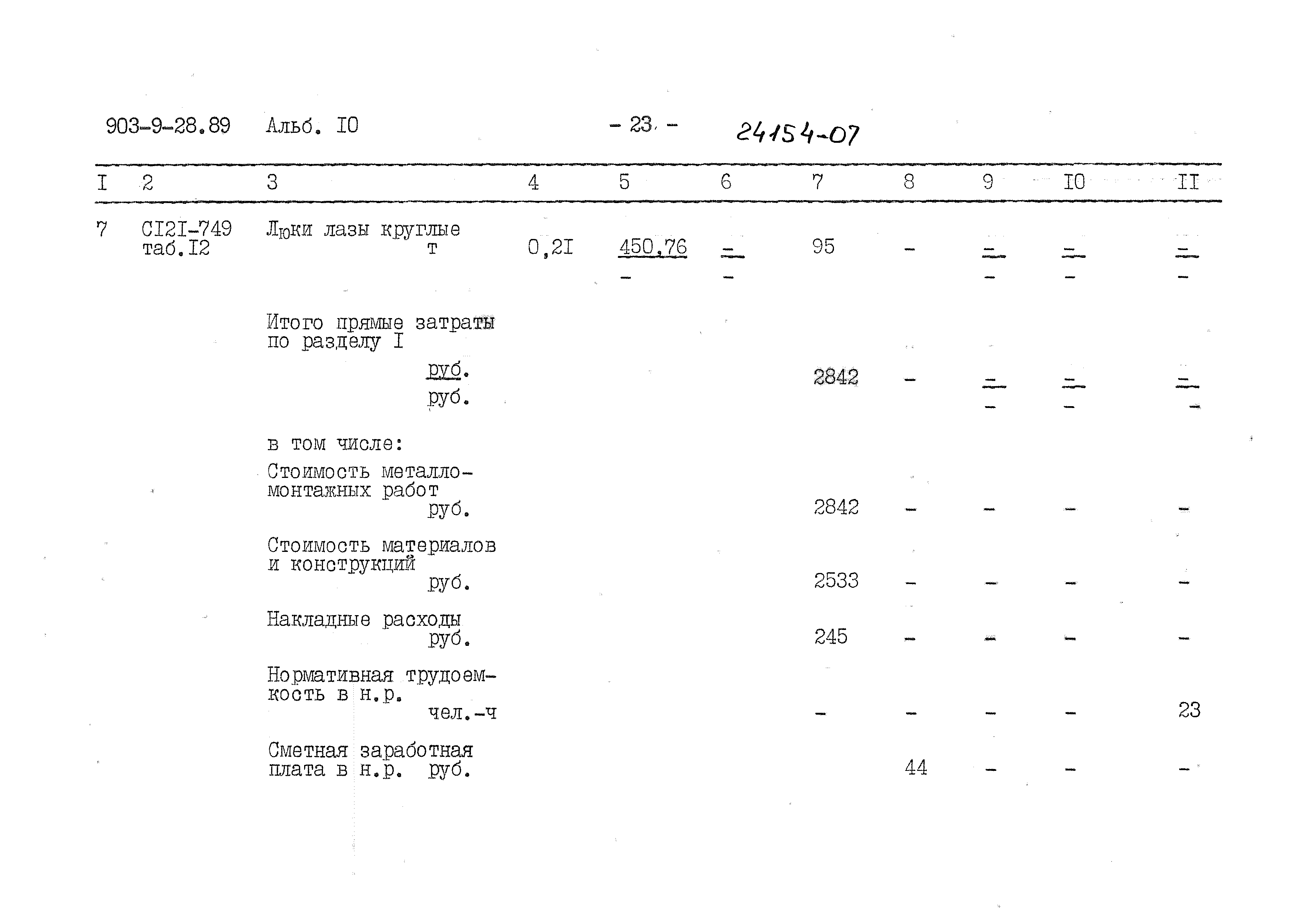 Типовой проект 903-9-28.89